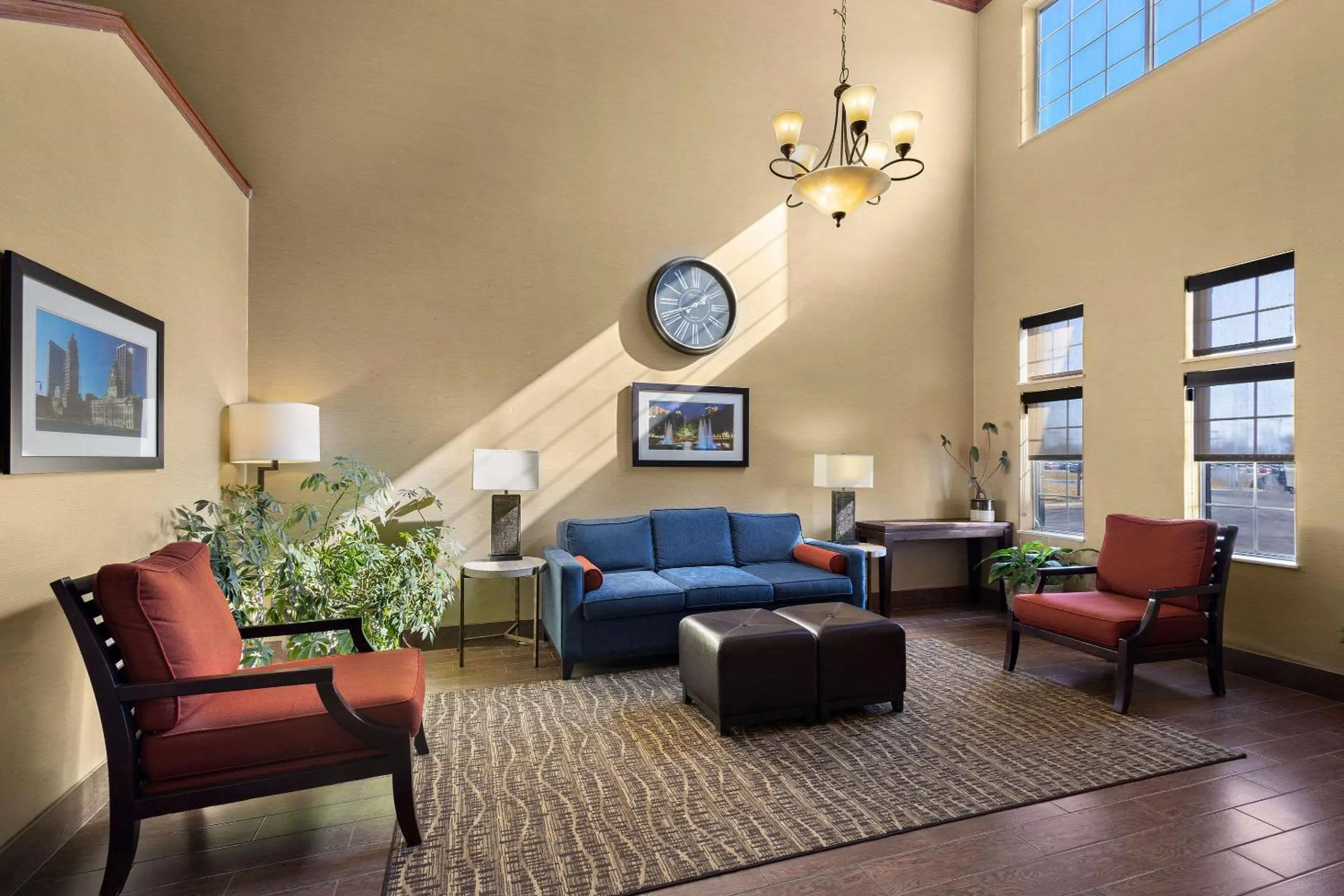 Lobby or reception in Comfort Inn Near Ouabache State Park