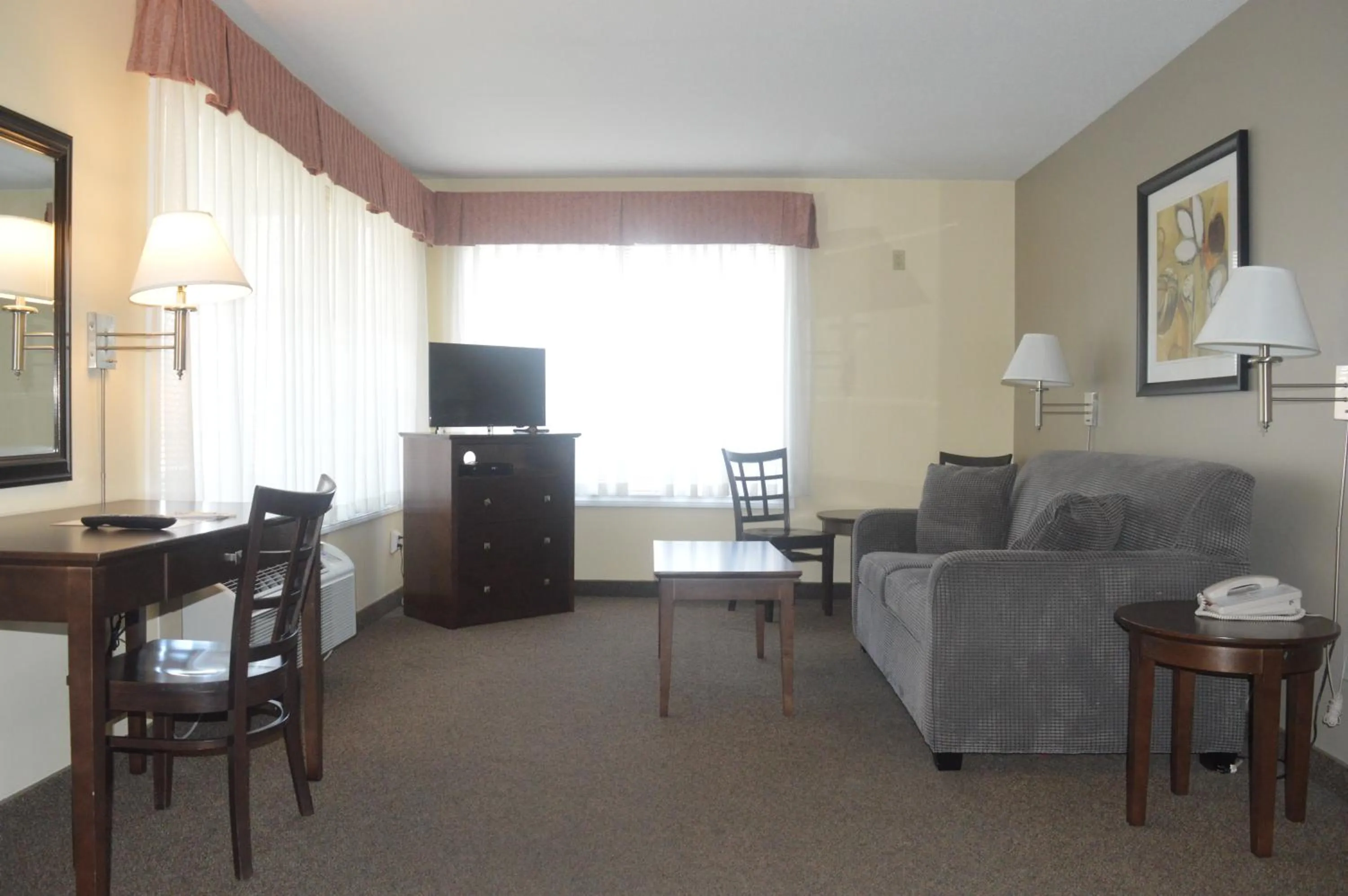 Living room in Siesta Suites