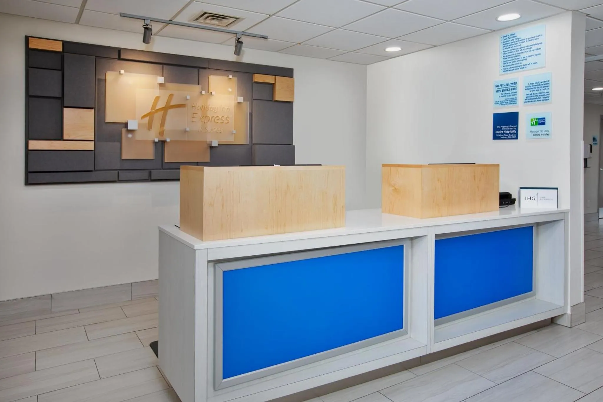 Property building in Holiday Inn Express Hotel & Suites Delaware-Columbus Area by IHG