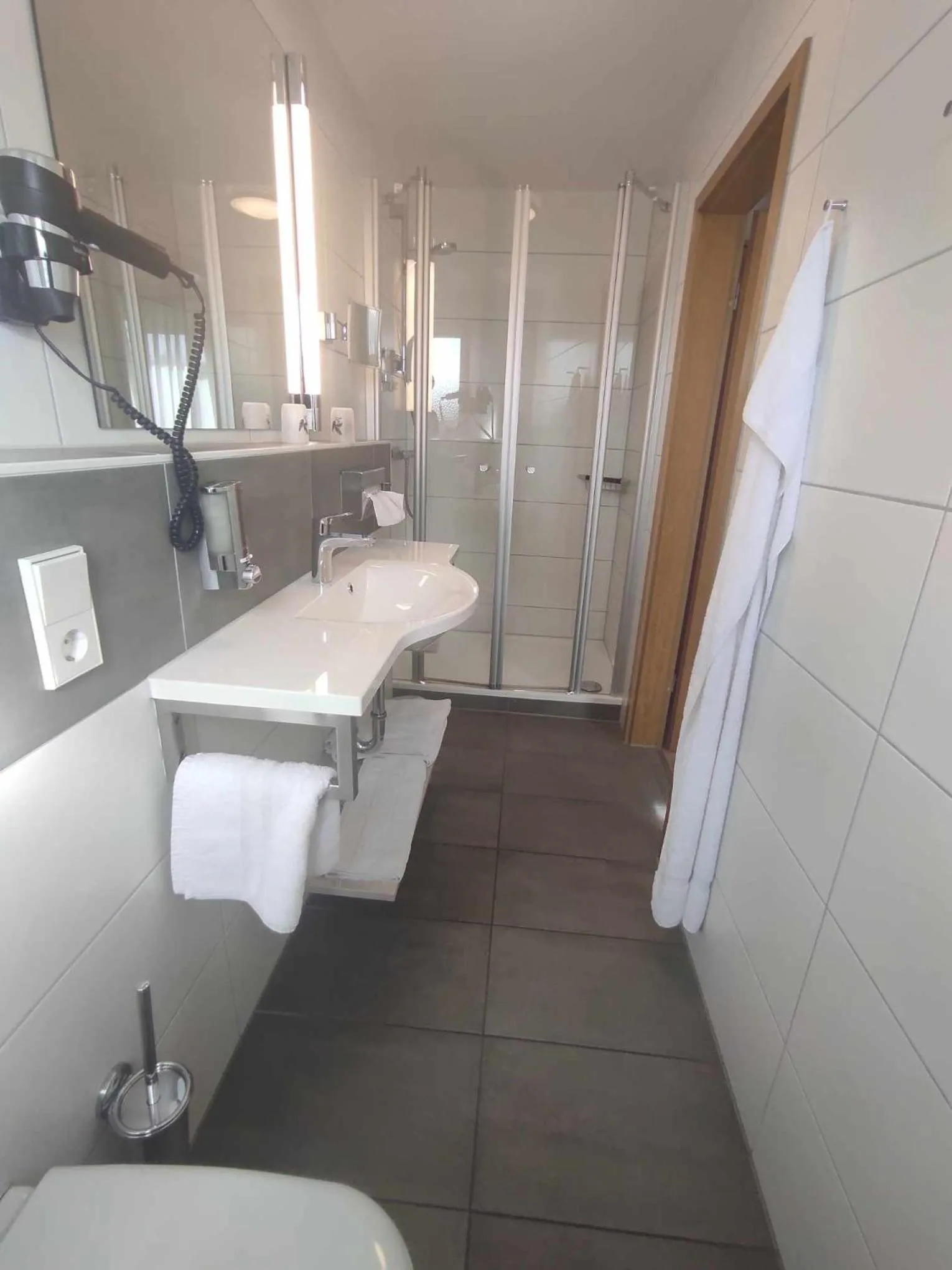 Bathroom in Hotel Grüner Baum