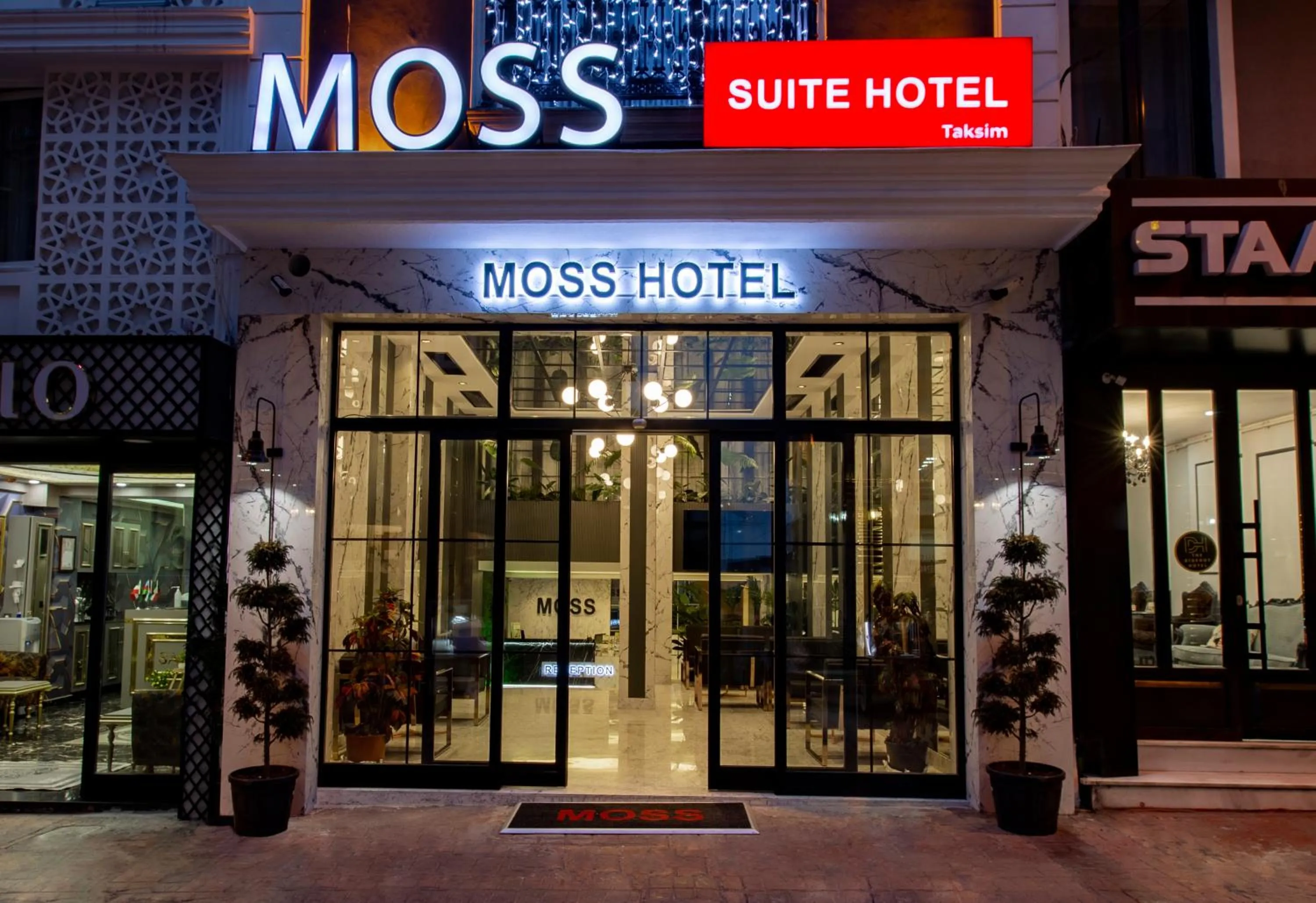 Off site in Moss Suites Hotel