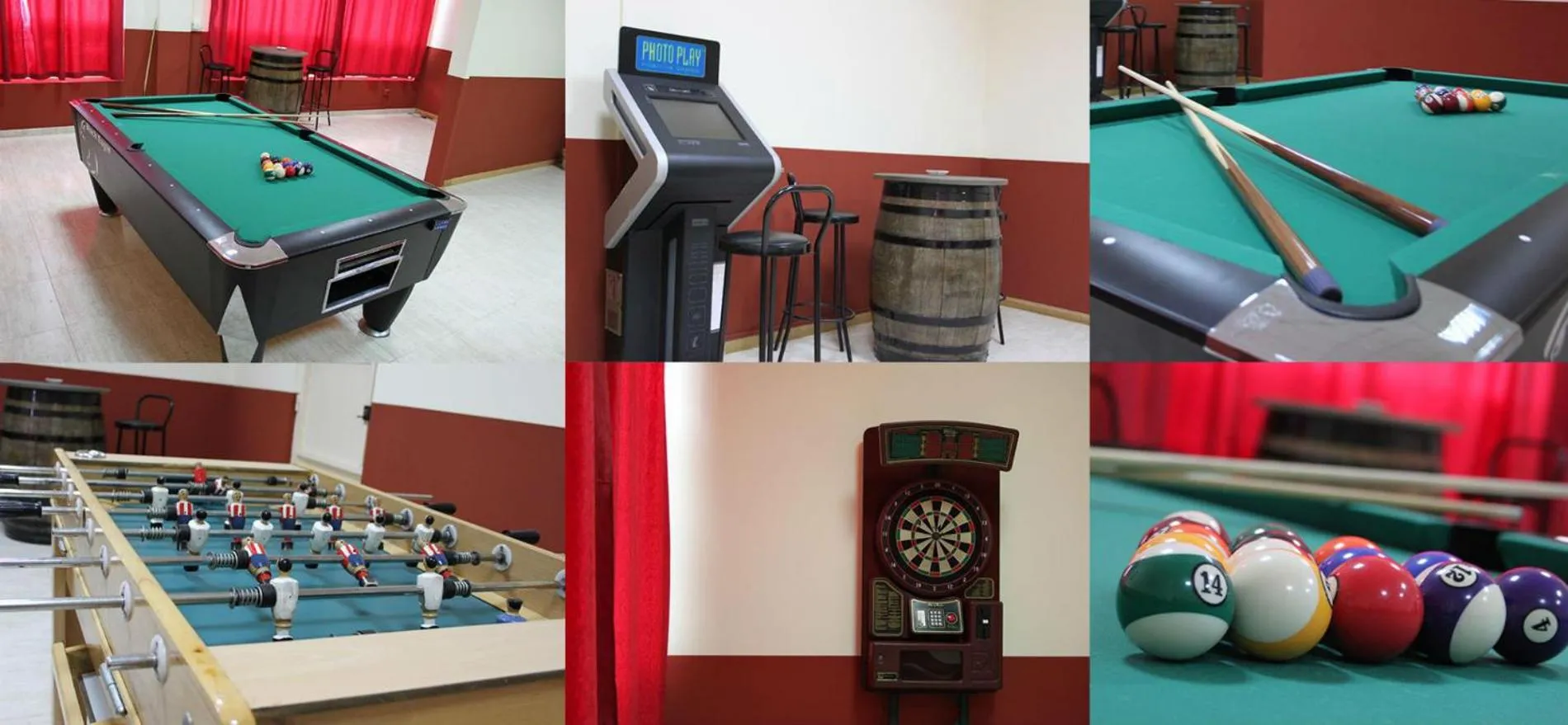 Billiard in Hotel Venta El Molino