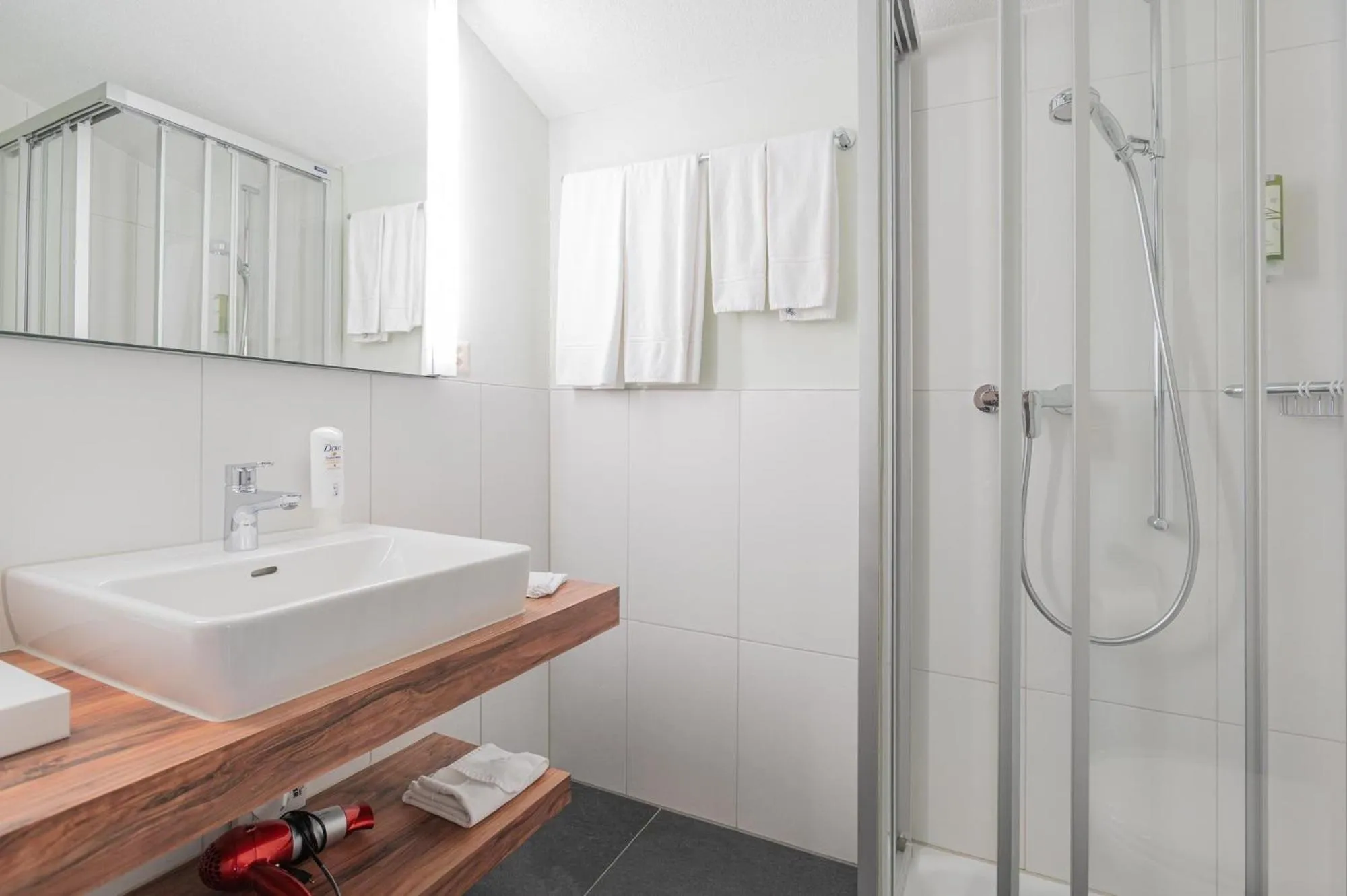 Bathroom in Hotel Restaurant Alpina