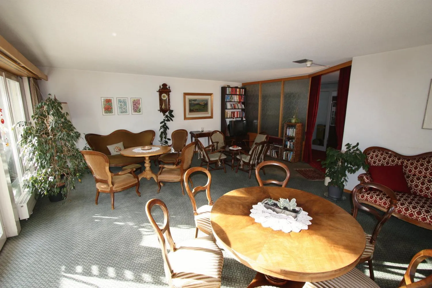 Lobby or reception in Hotel Restaurant Alpina