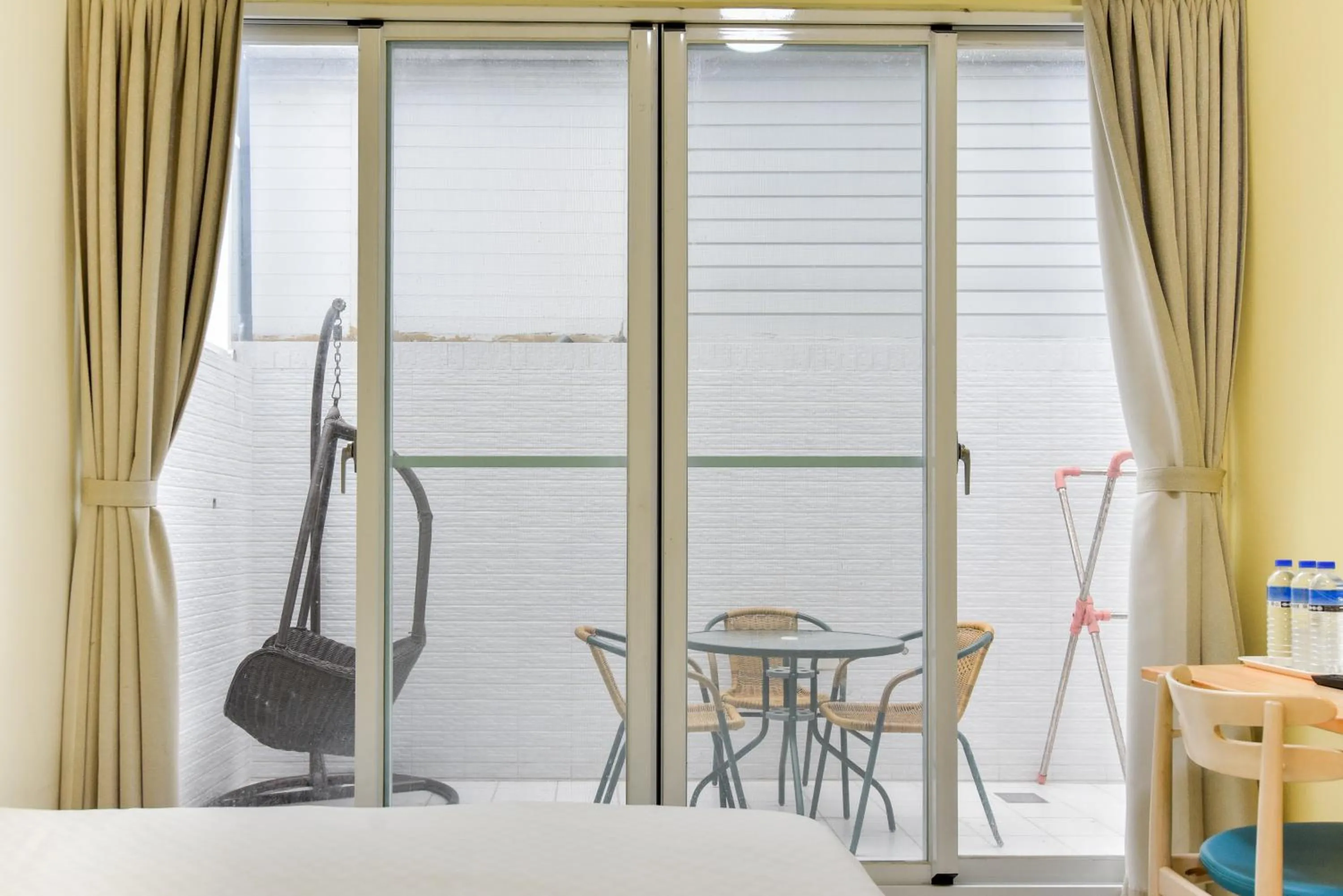 Balcony/Terrace in Siang Jhan B&B