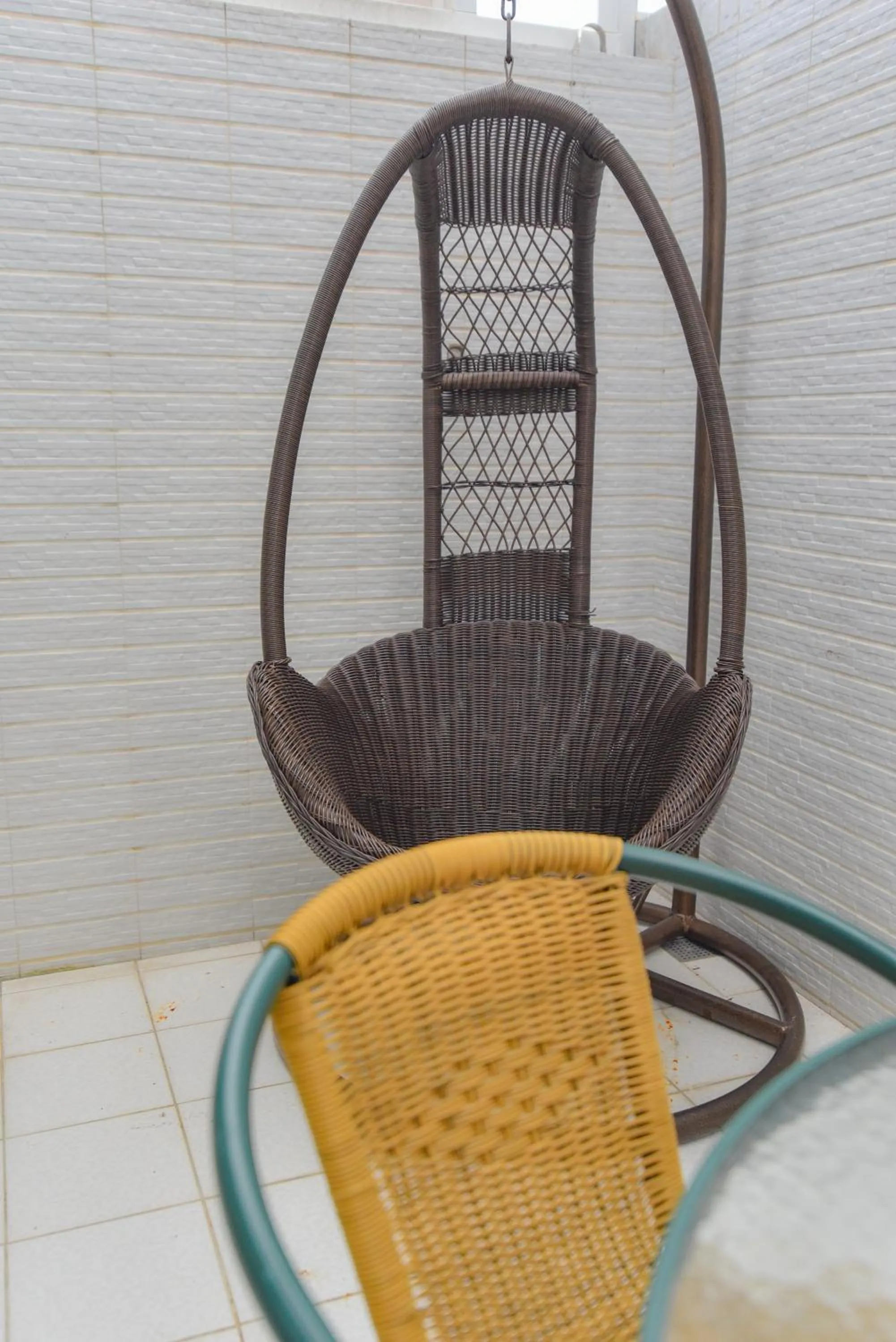 Balcony/Terrace in Siang Jhan B&B