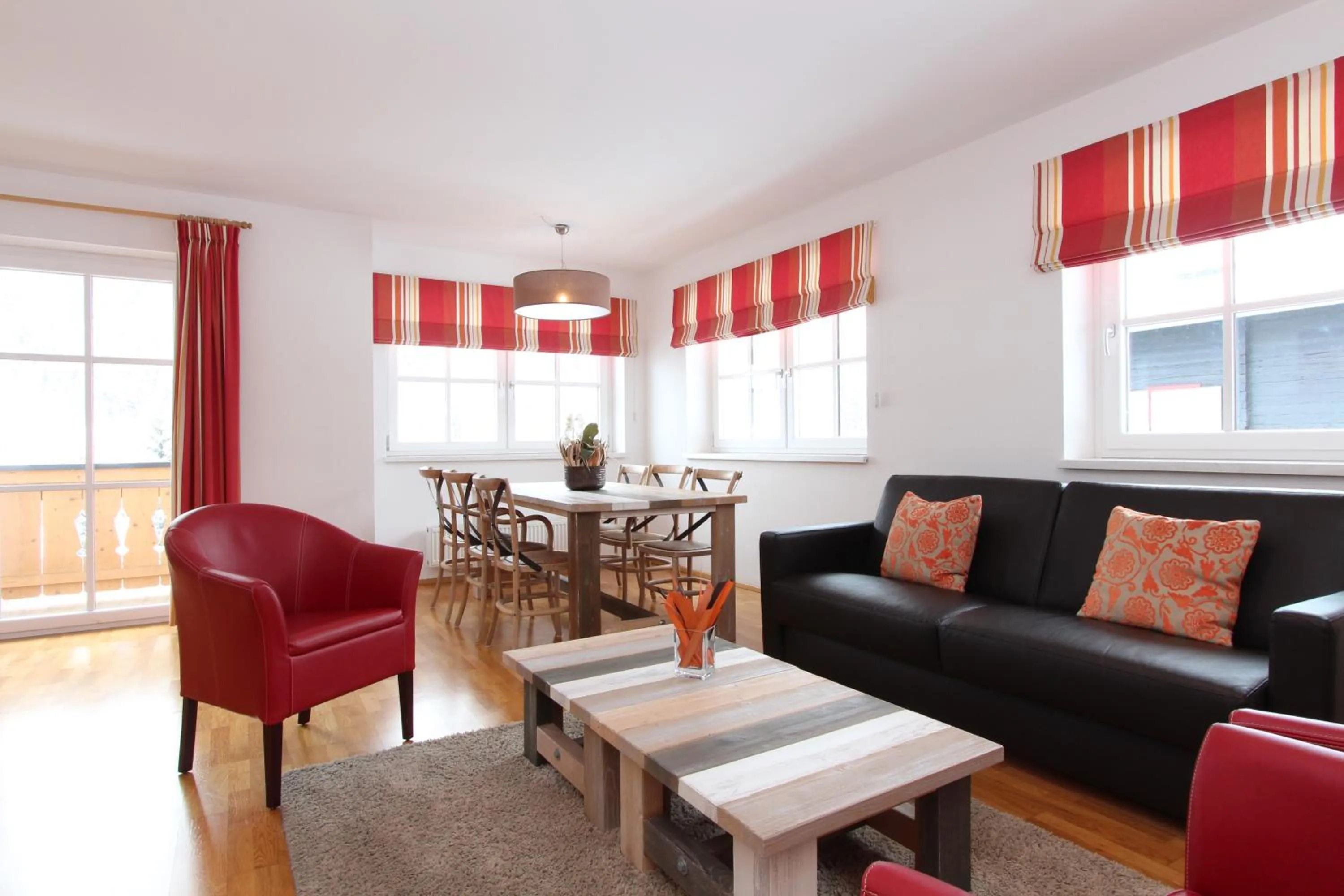 Living room in Alpine Resort by Alpin Rentals