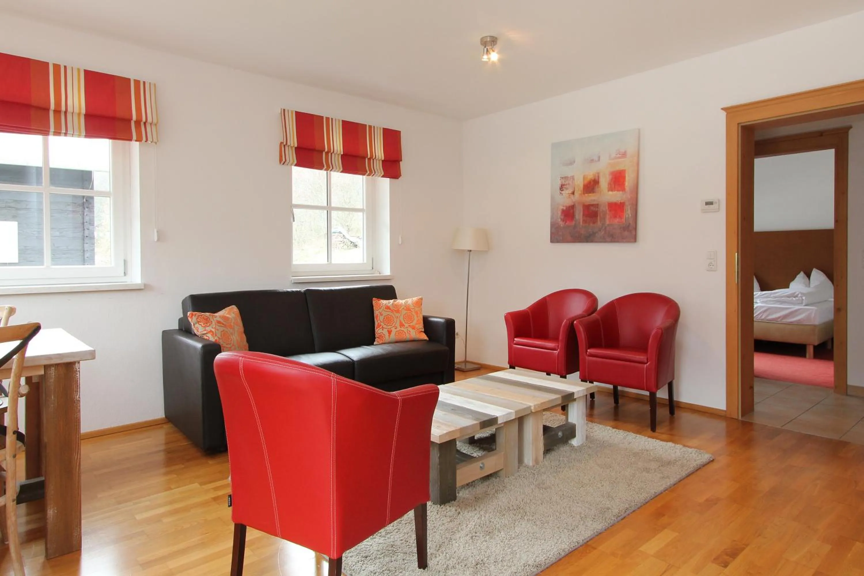 Living room in Alpine Resort by Alpin Rentals