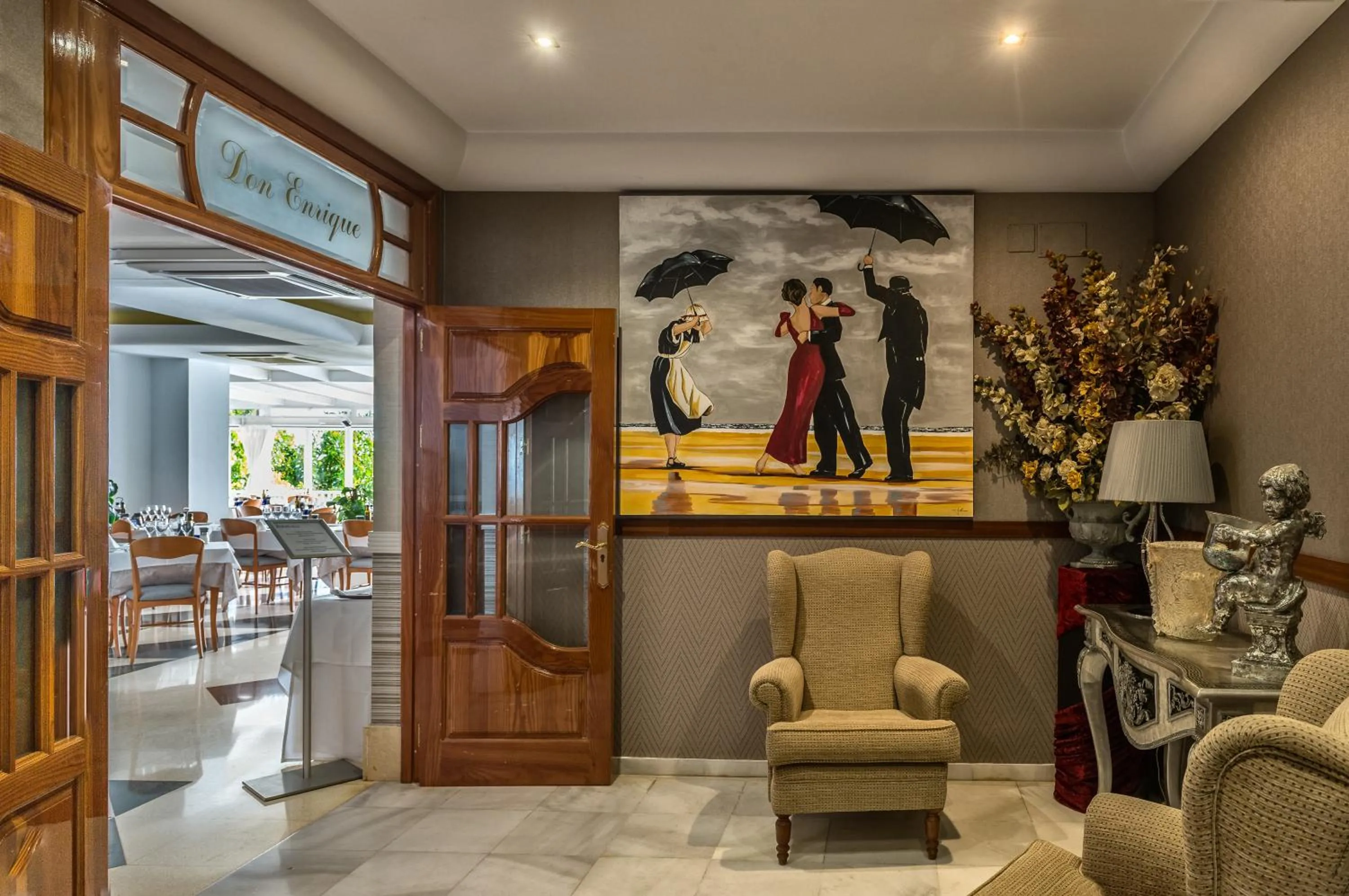 Restaurant/places to eat in Hotel Balcón de Europa