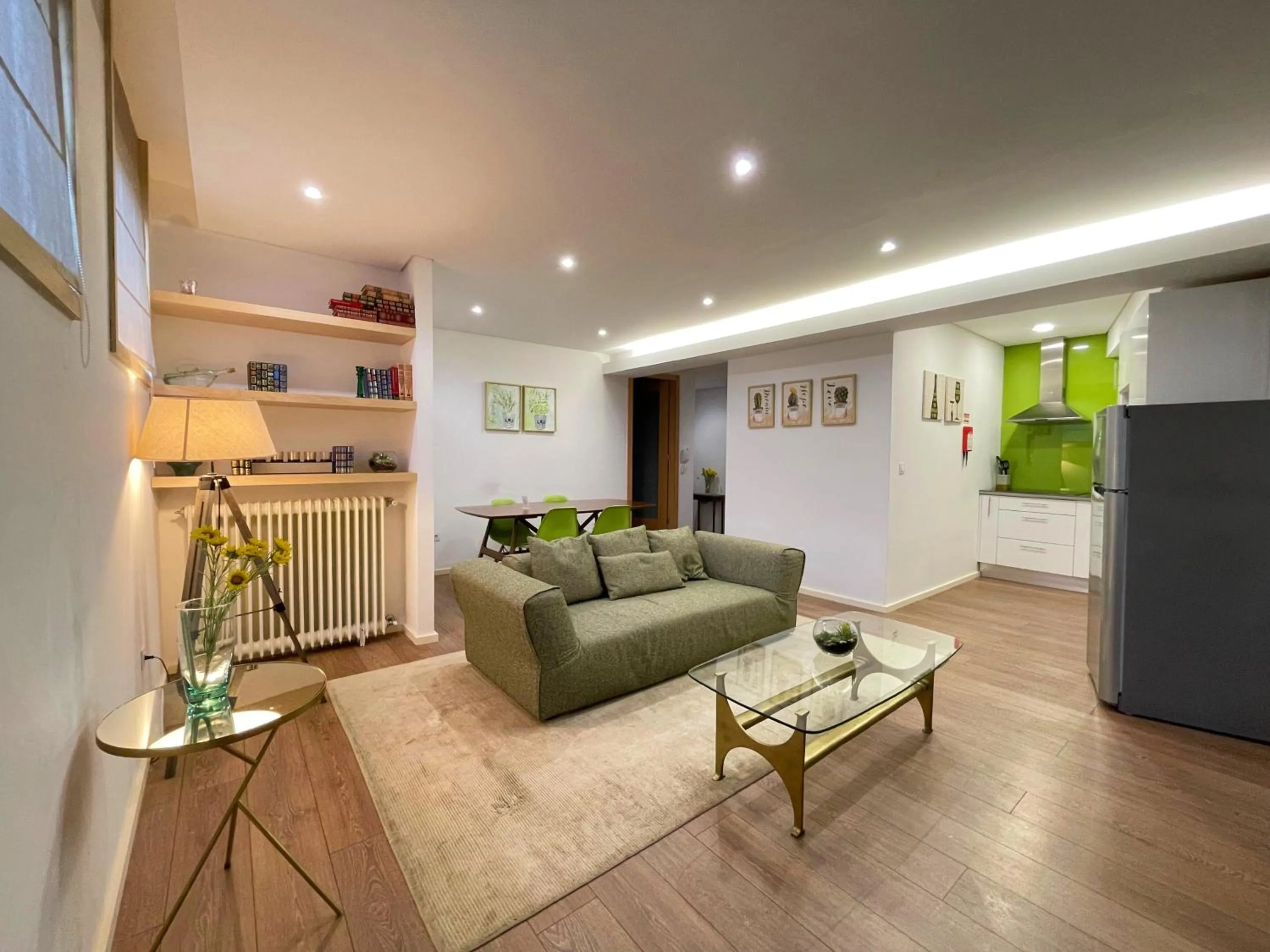 Living room in Charm Palace Porto