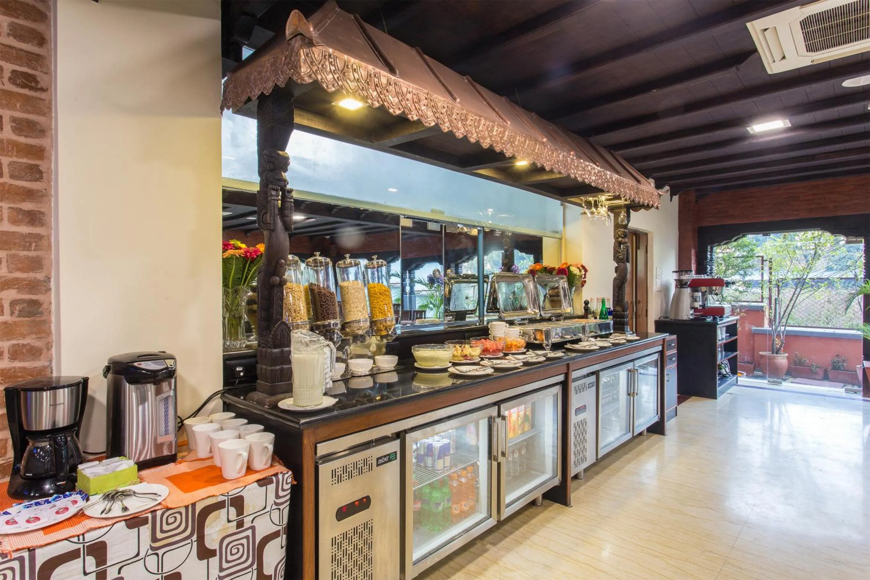 Buffet breakfast in Traditional Comfort Boutique Hotel