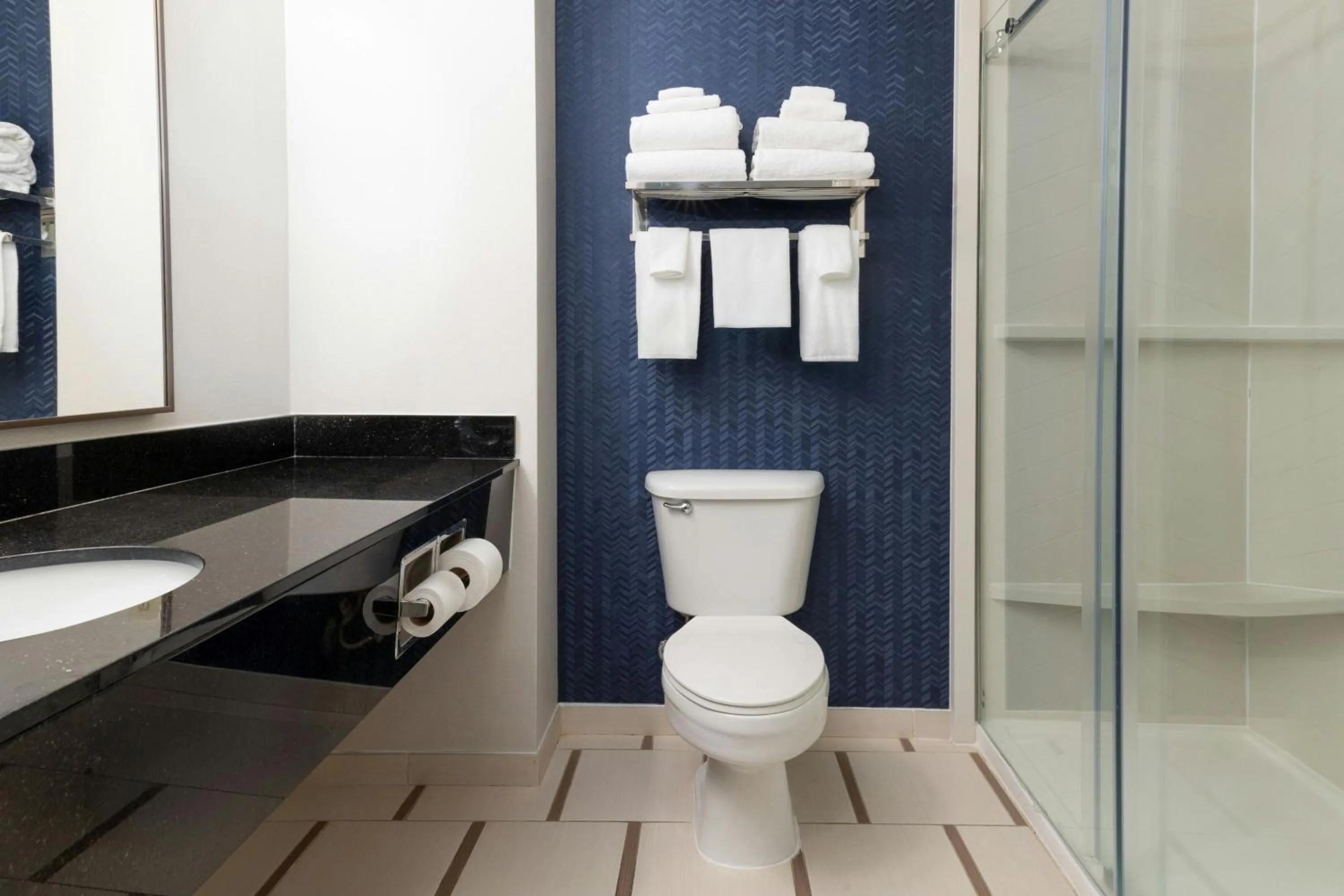 Bathroom in Fairfield Inn and Suites by Marriott Cincinnati Eastgate