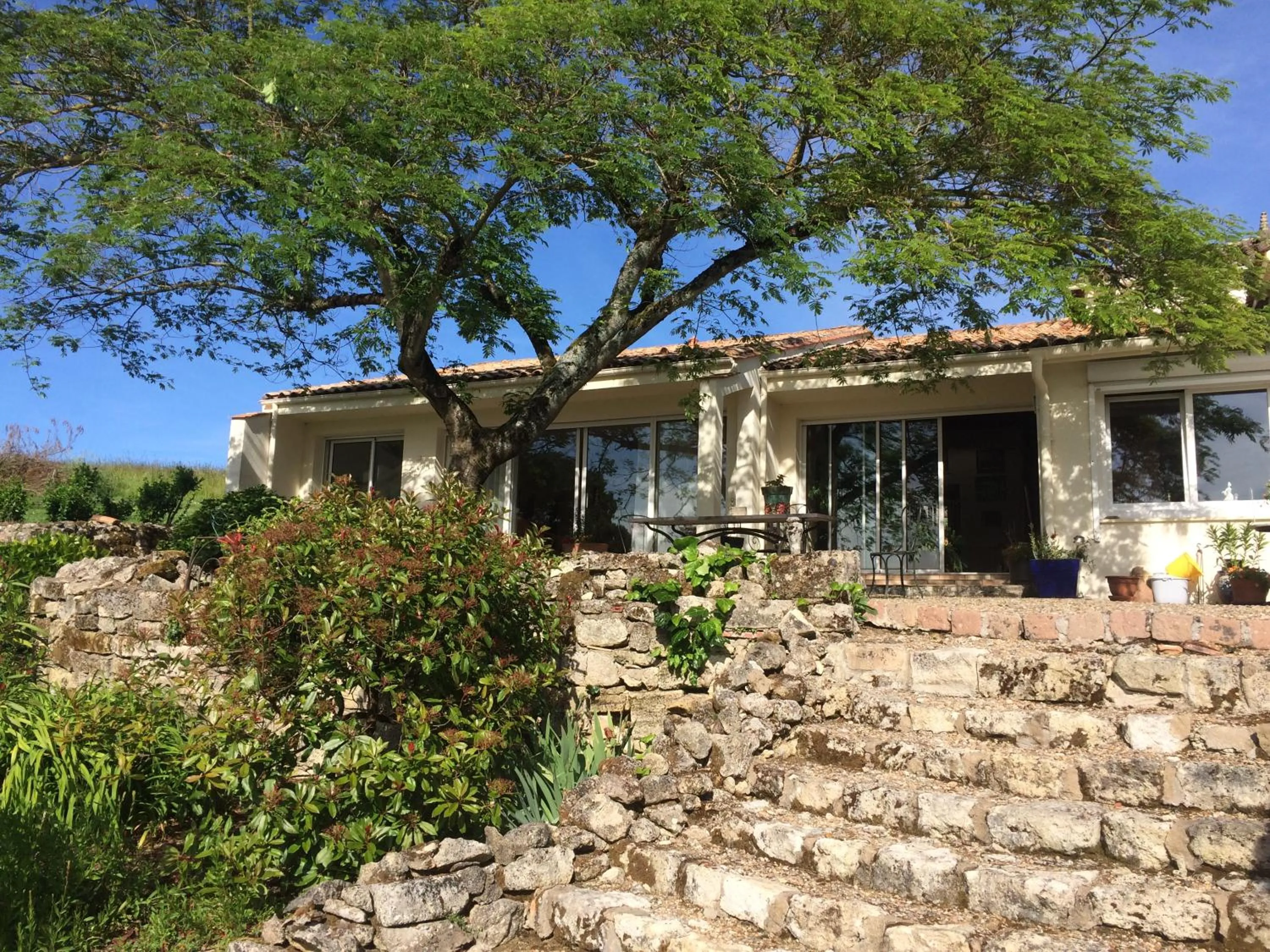 Patio in Les 4 Eléments St Emilion