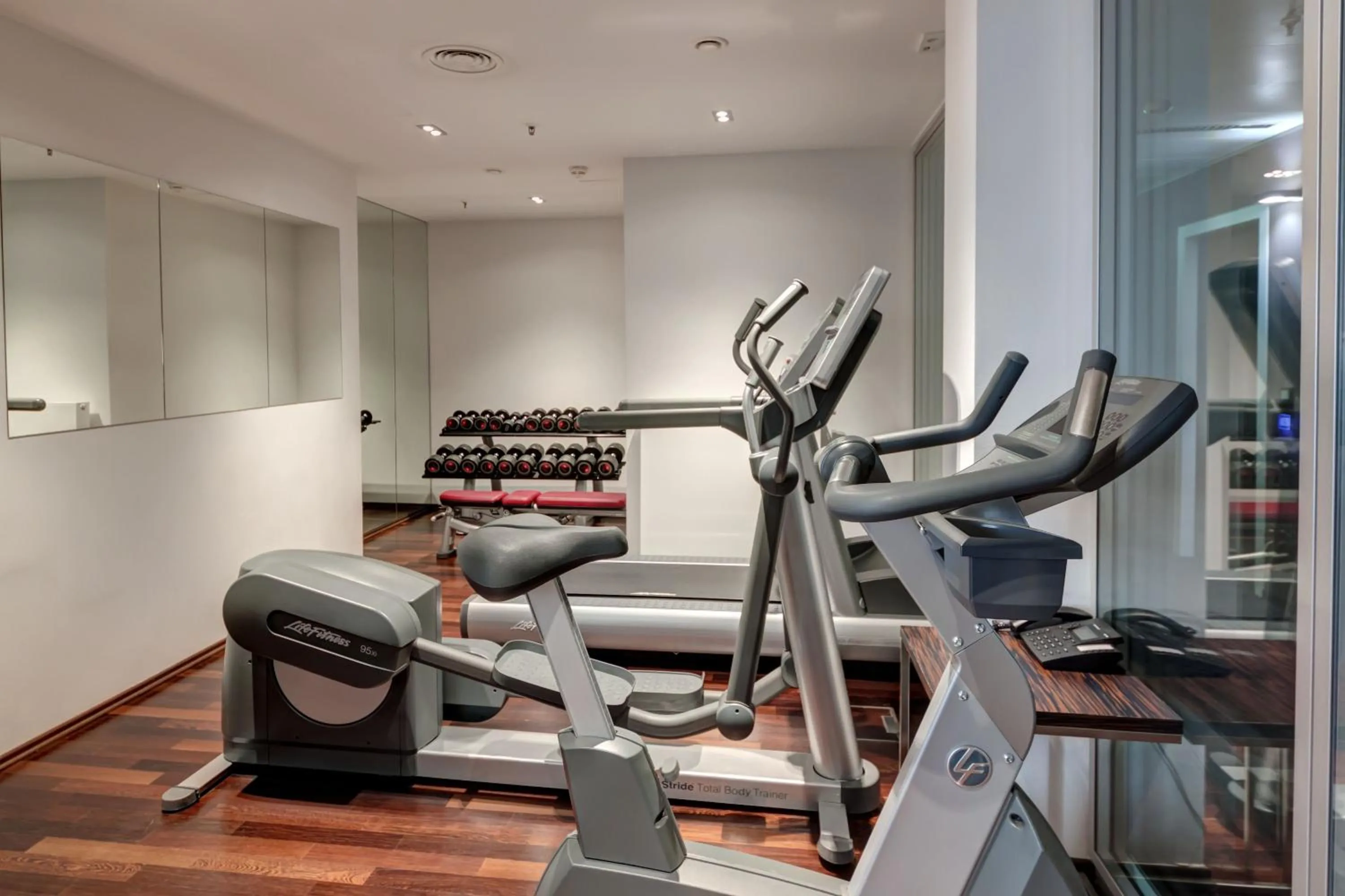 Fitness centre/facilities in COSMO Hotel Berlin Mitte