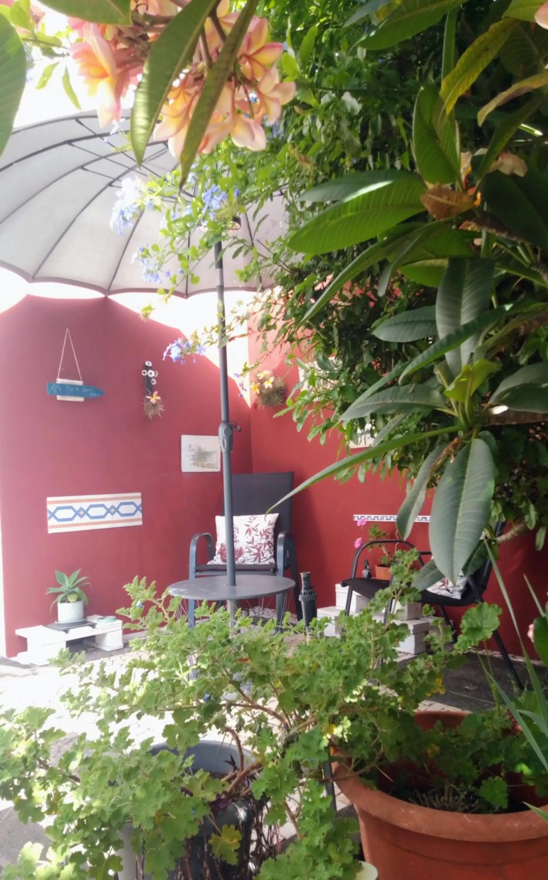 Patio in La Chambre de Ker Briac