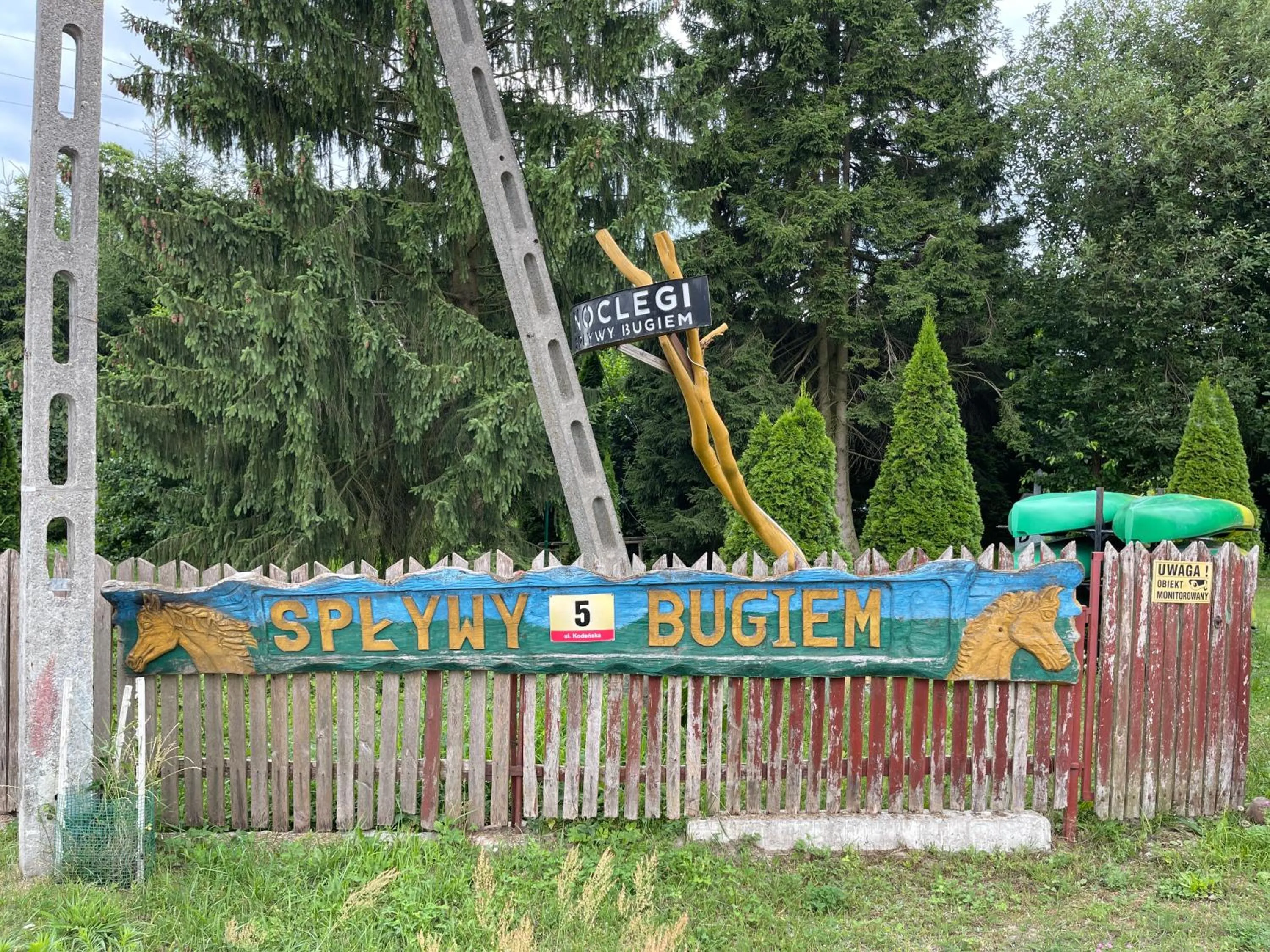 NOCLEGI-SPŁYWY BUGIEM