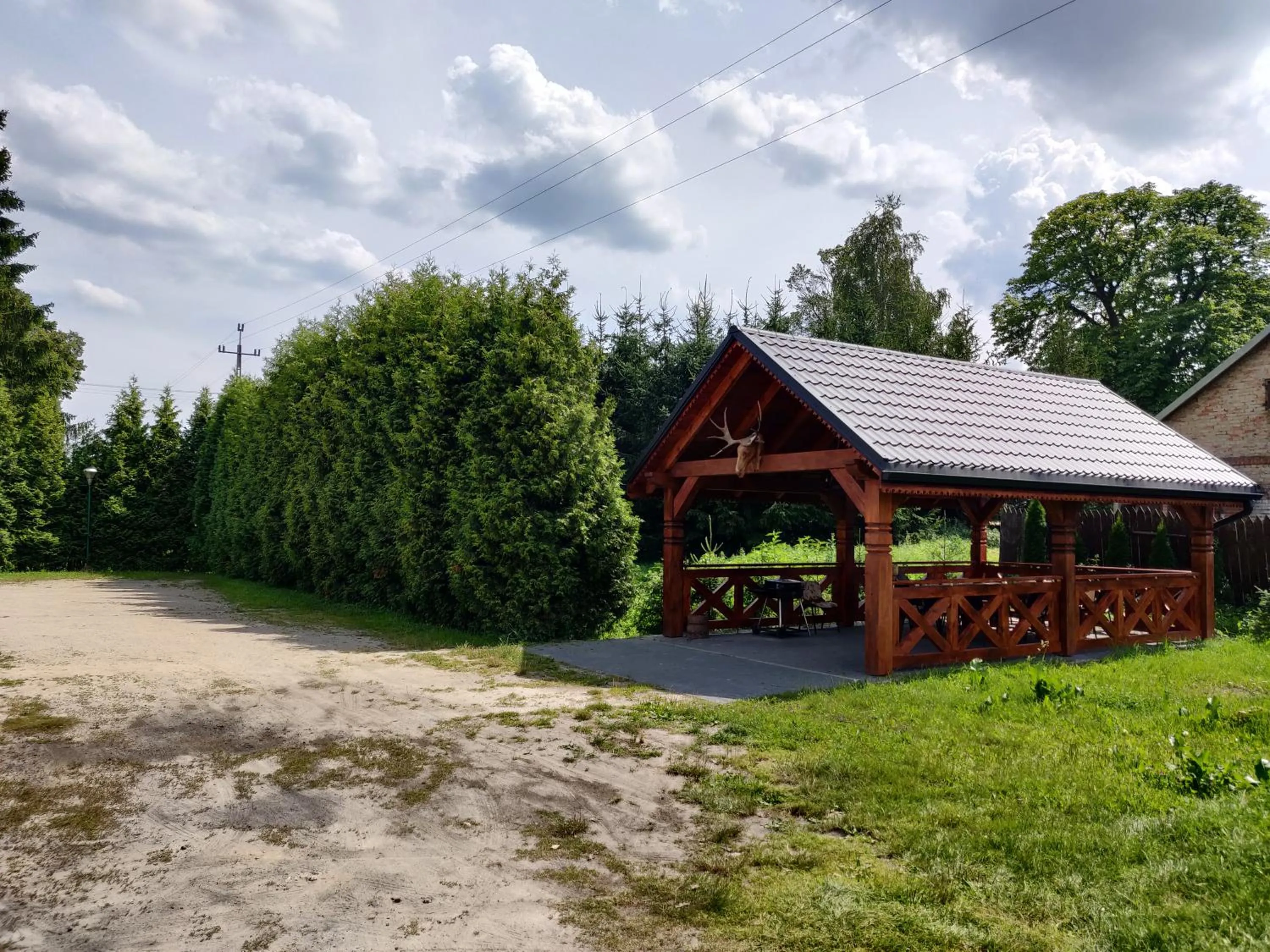 BBQ facilities in NOCLEGI-SPŁYWY BUGIEM