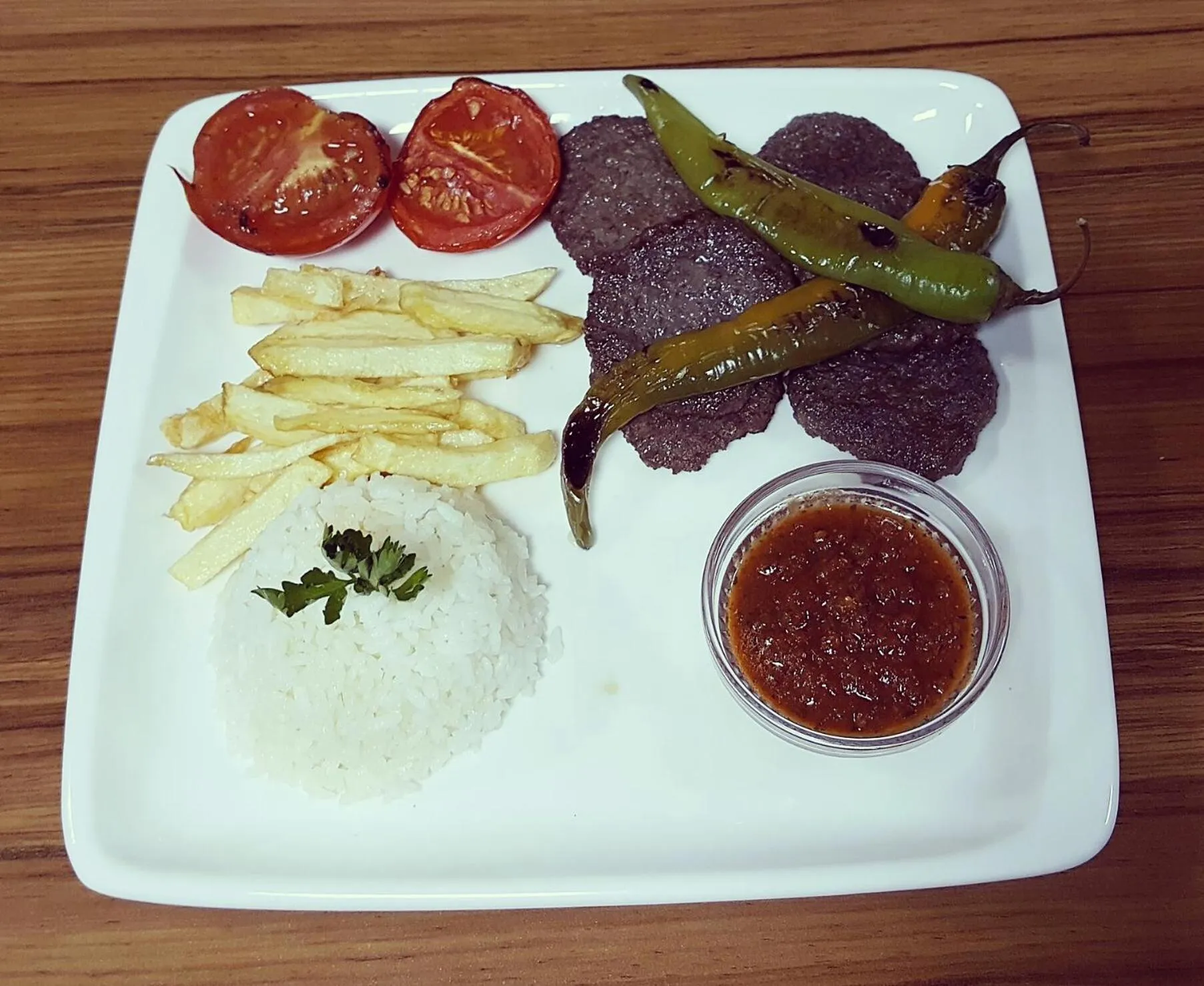 Food close-up in Sivas Sultanşehir Uygulama Oteli