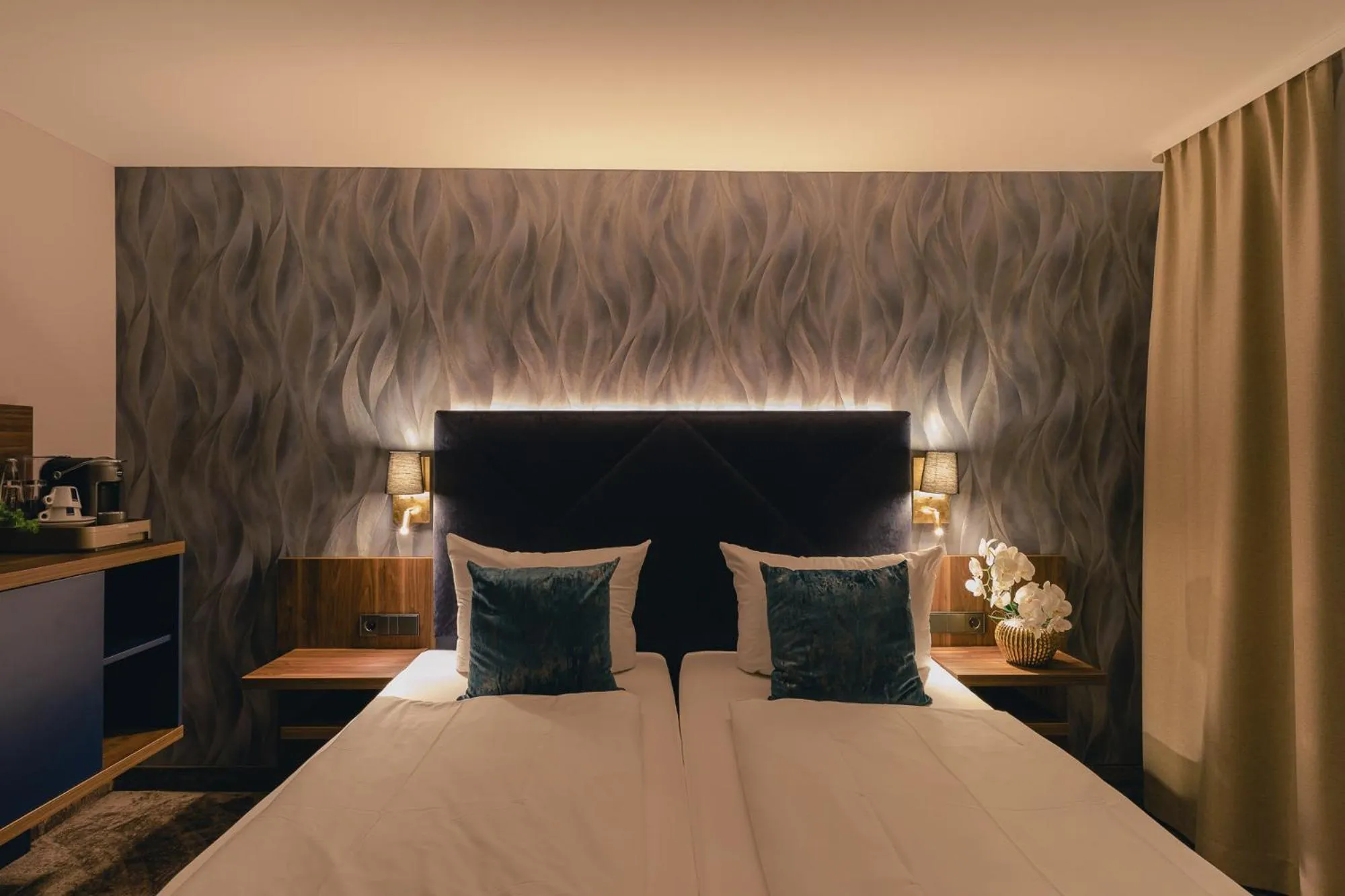 Bed in Hotel & Restaurant Rose