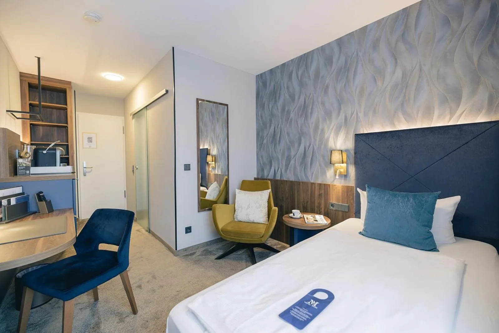 Bed in Hotel & Restaurant Rose