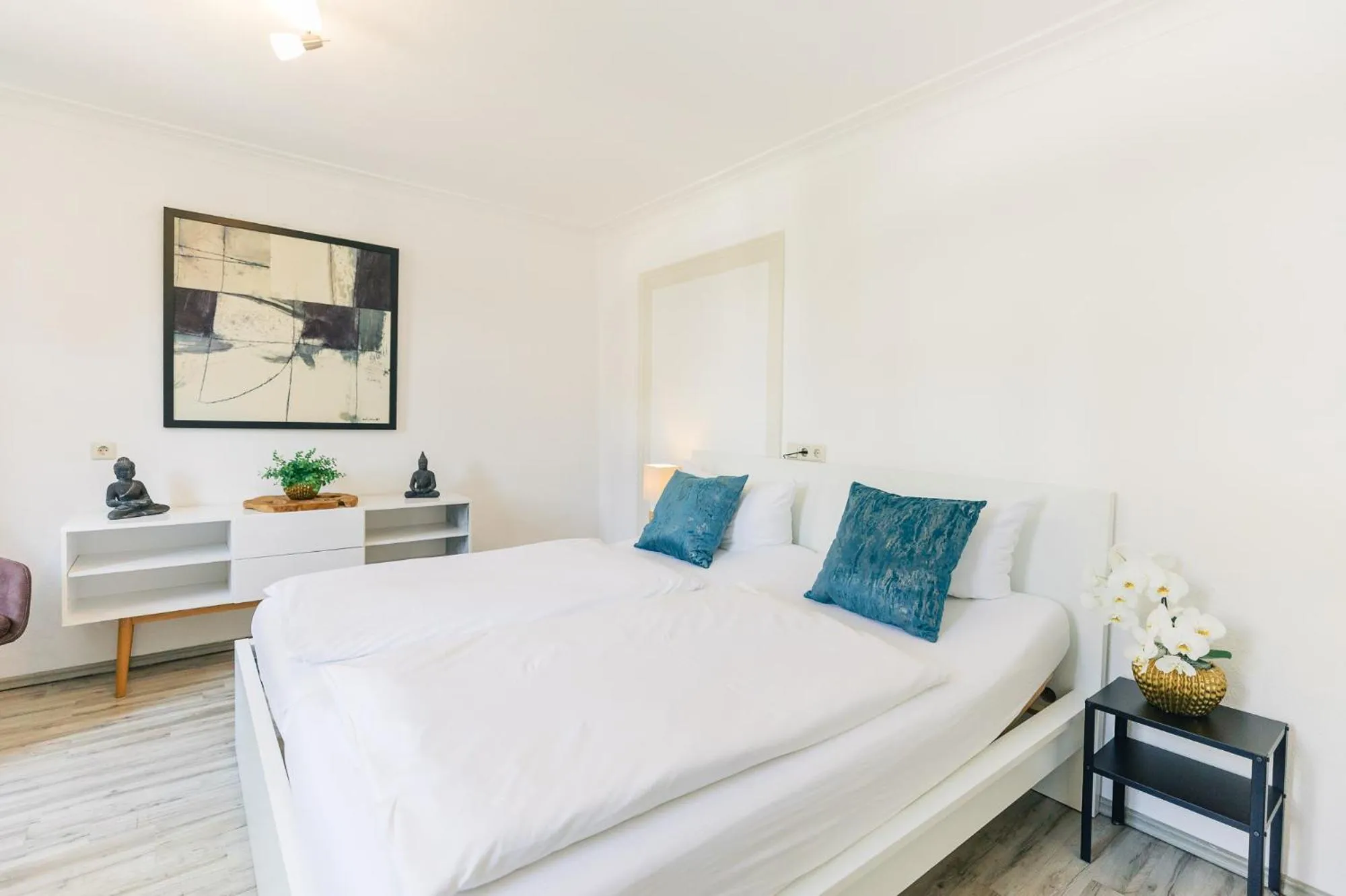 Bed in Hotel & Restaurant Rose