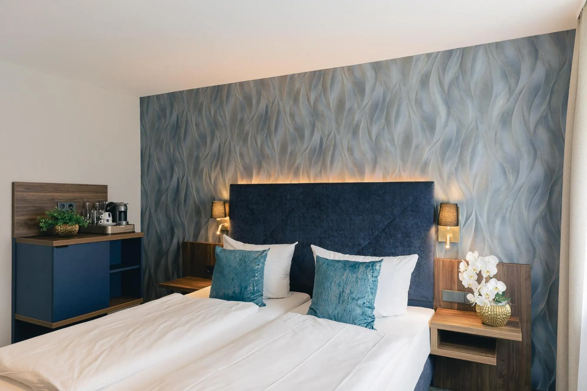 Bed in Hotel & Restaurant Rose