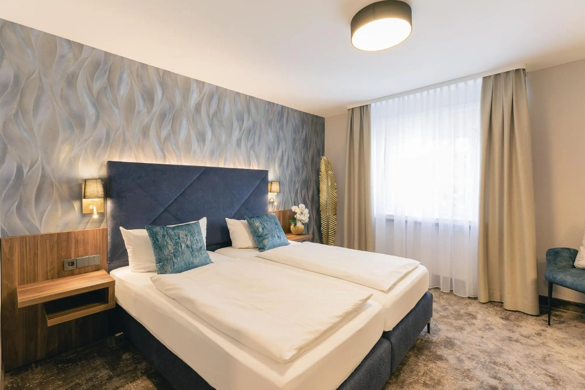 Bed in Hotel & Restaurant Rose