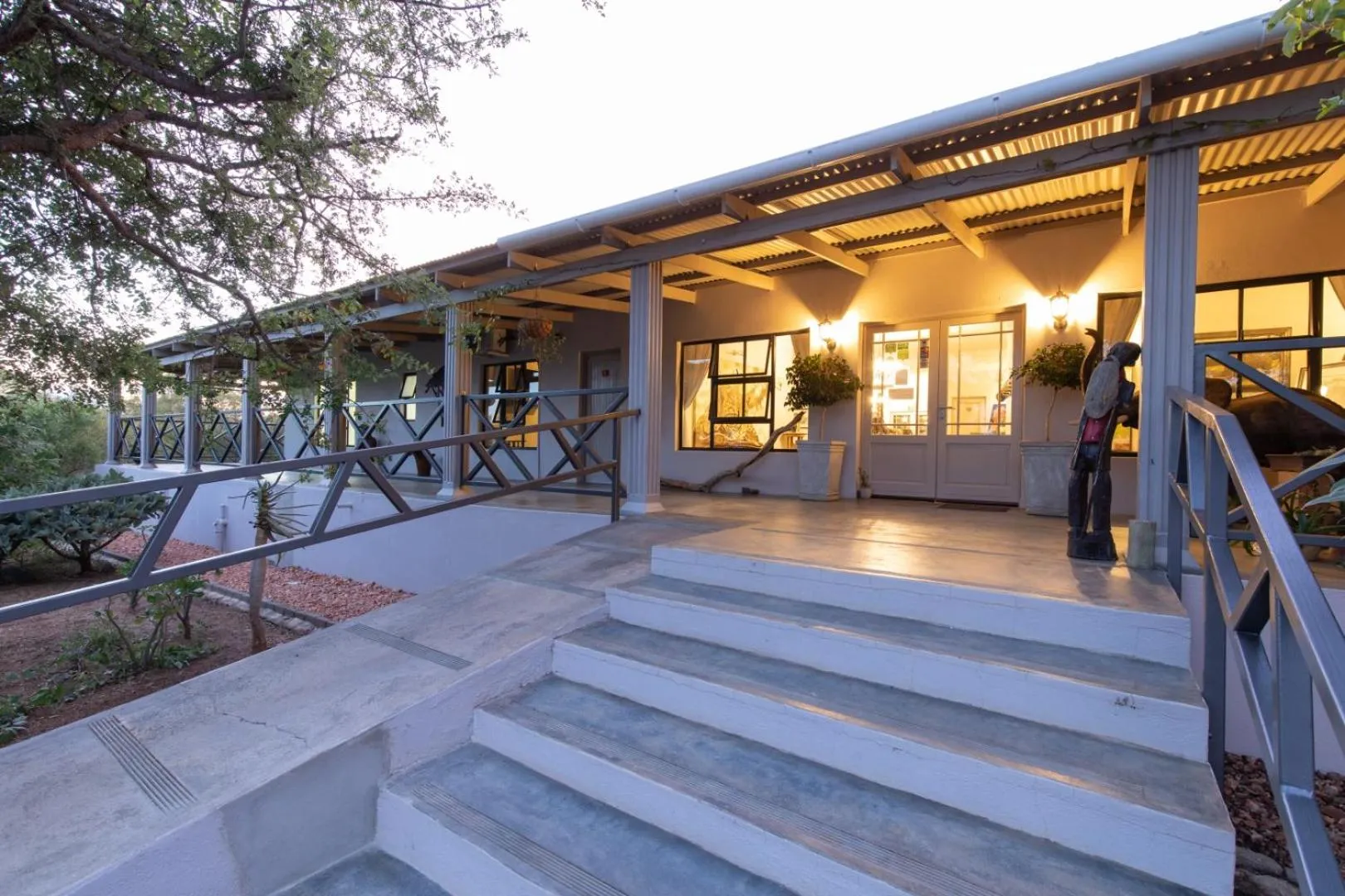 Patio in The Belgium Inn