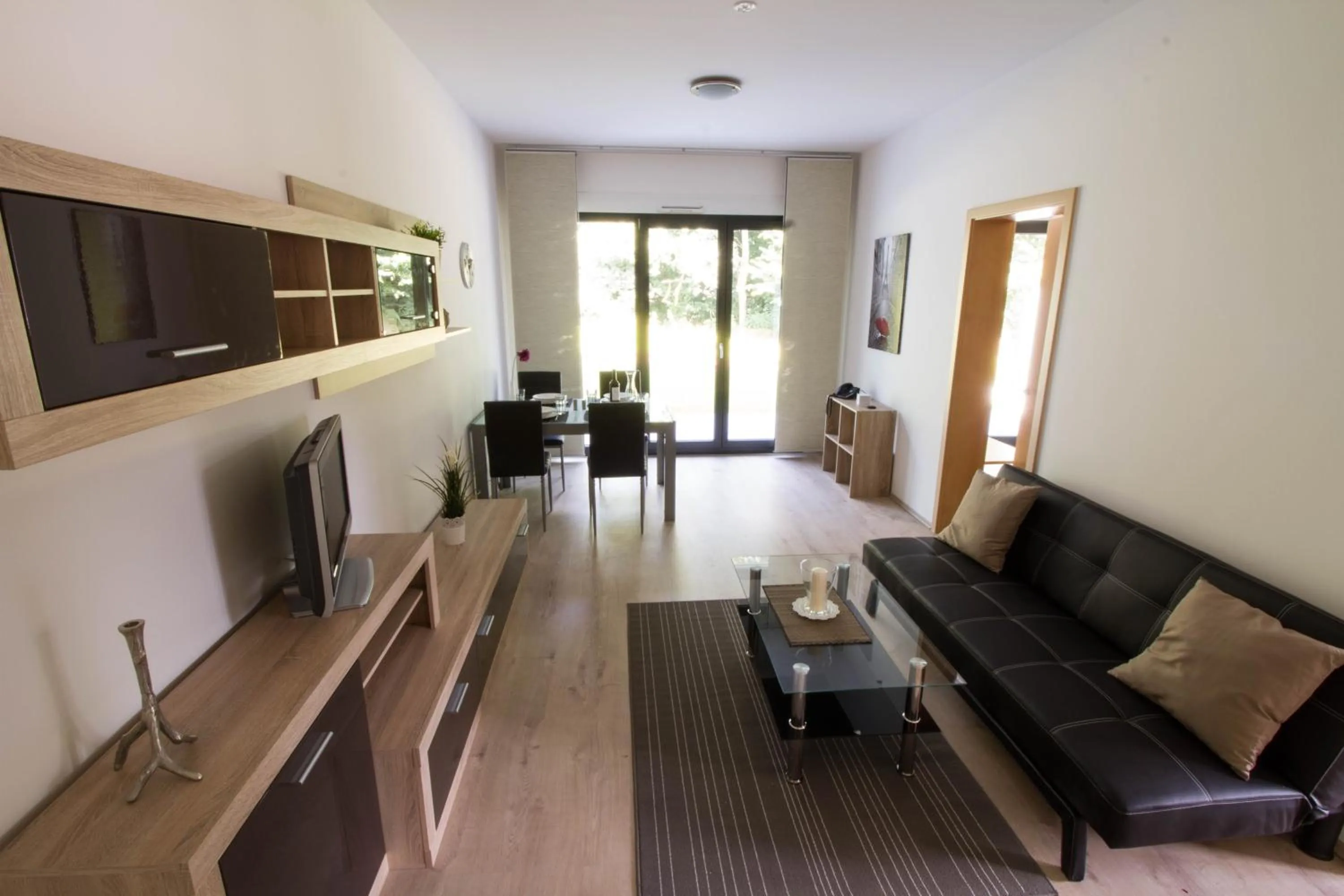 Balcony/Terrace in Boardinghouse-Ebenhausen