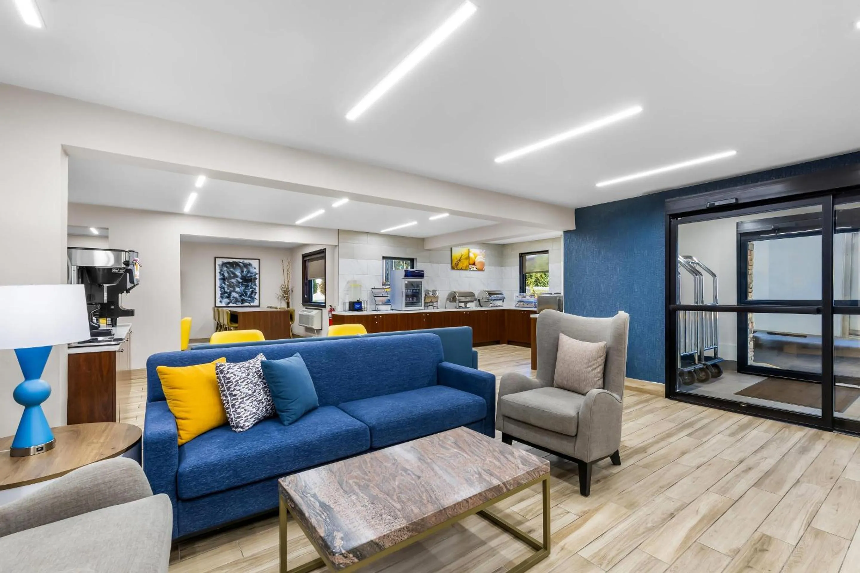 Lobby or reception in Comfort Inn Nashville West