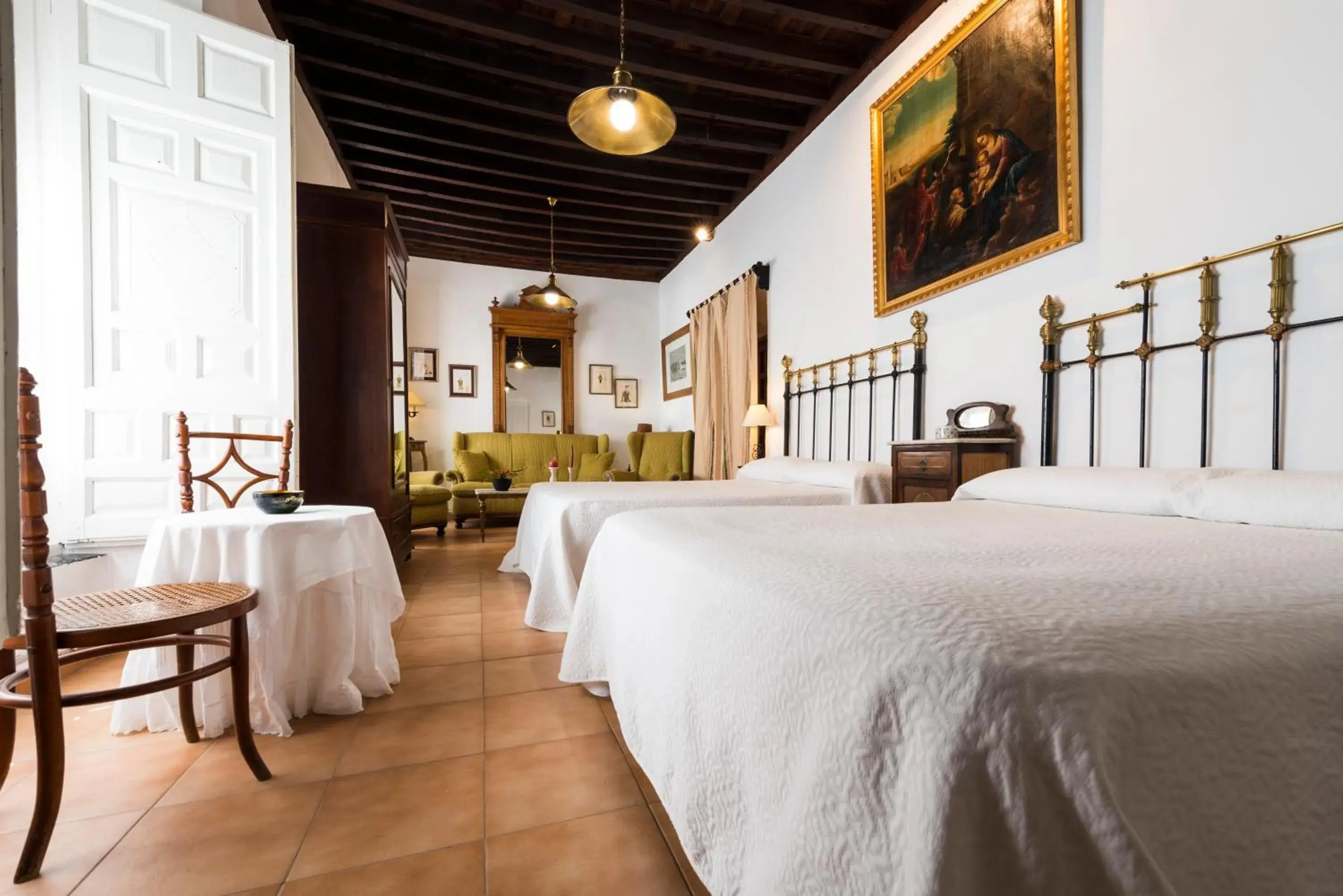 Two Connecting Double Rooms in Hotel Rural Tia Pilar Two Connecting Double Rooms in Hotel Rural Tia Pilar