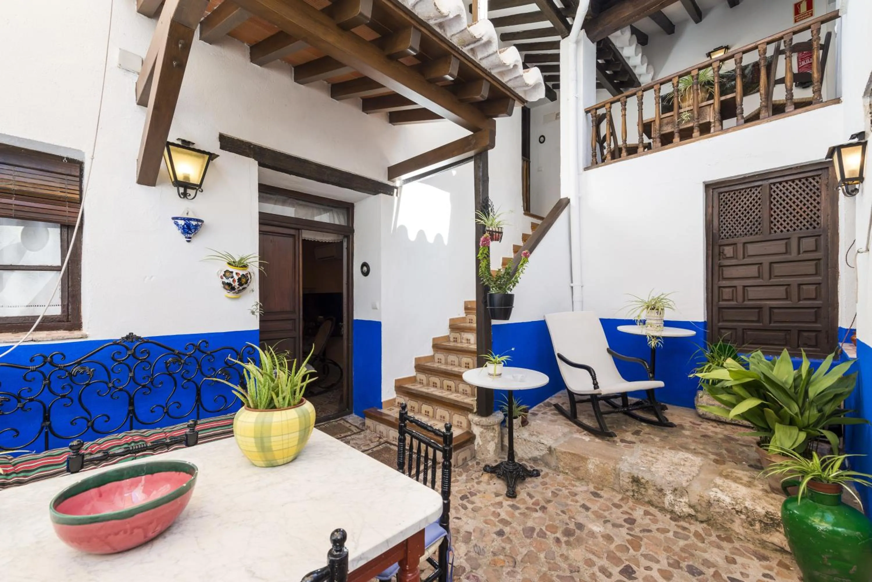 Patio in Hotel Rural Tia Pilar