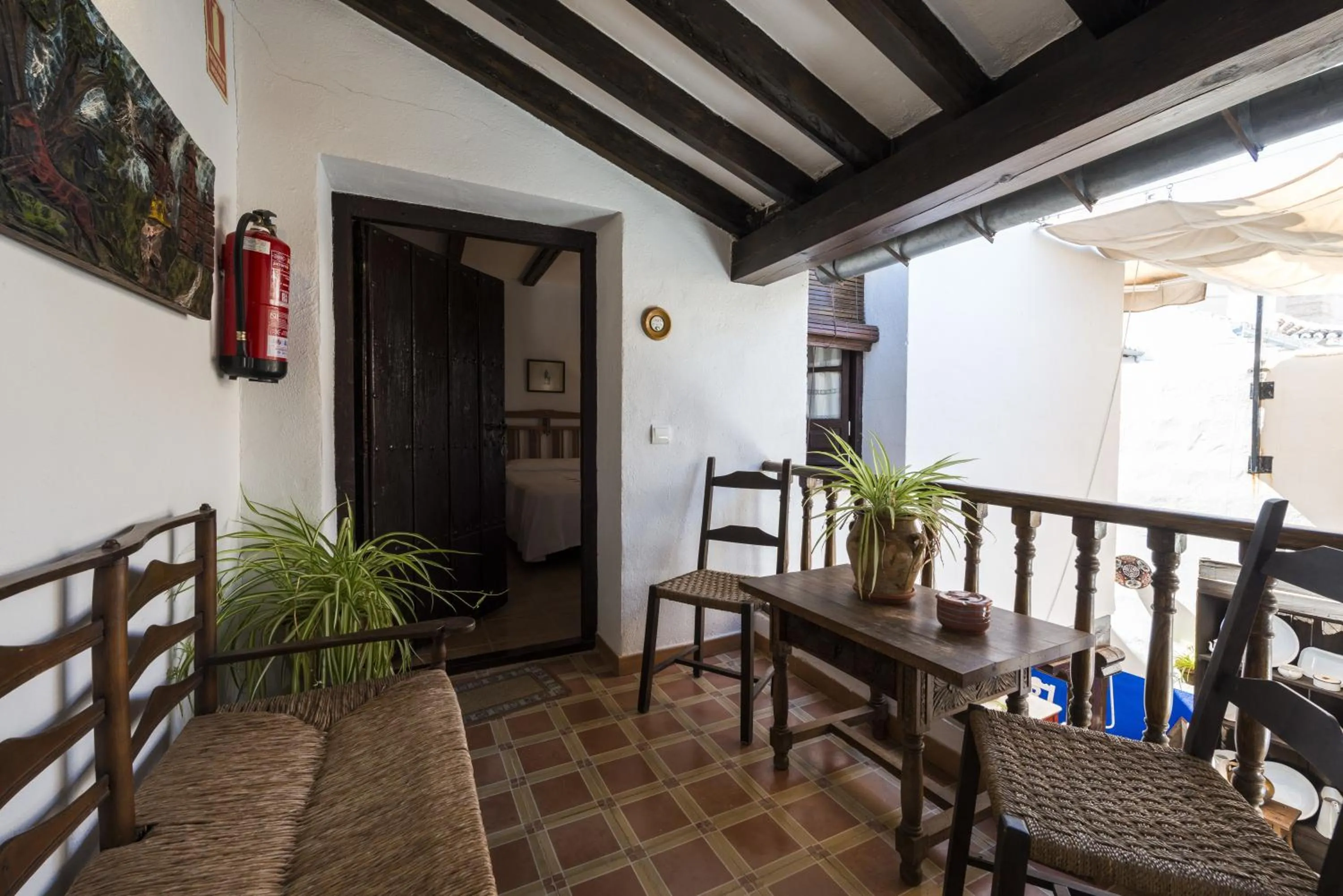 Patio in Hotel Rural Tia Pilar