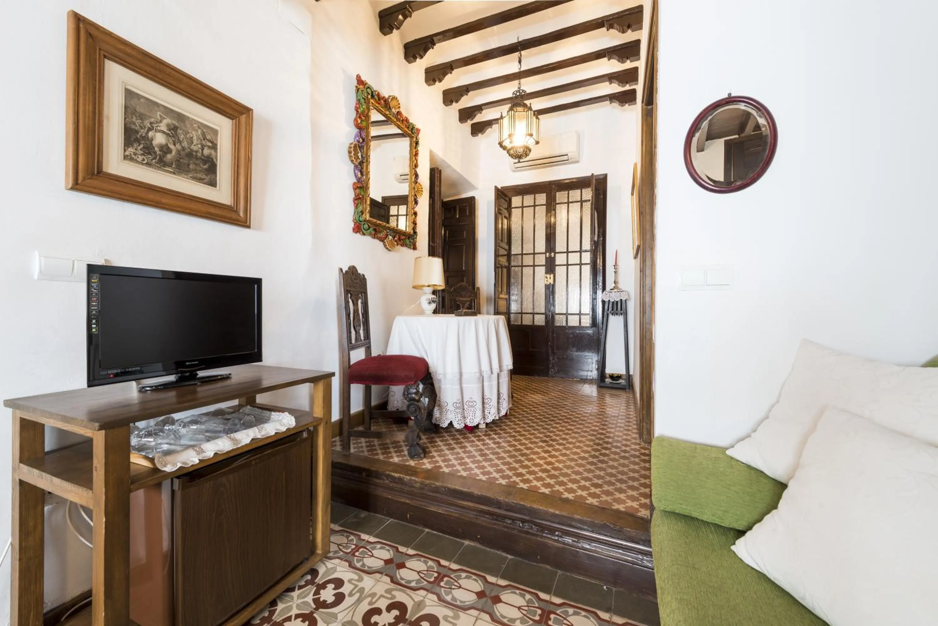 Seating area in Hotel Rural Tia Pilar