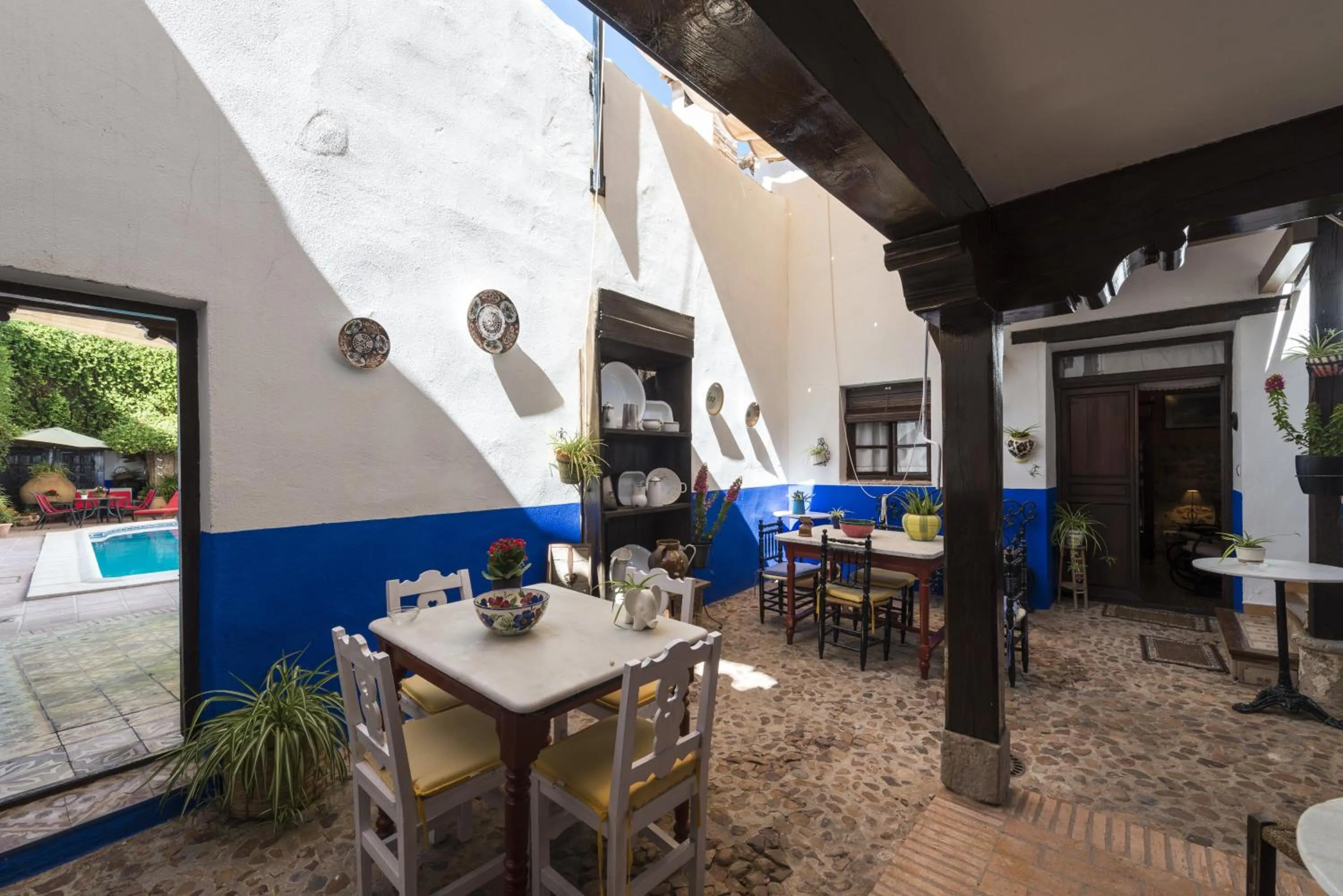 Patio in Hotel Rural Tia Pilar