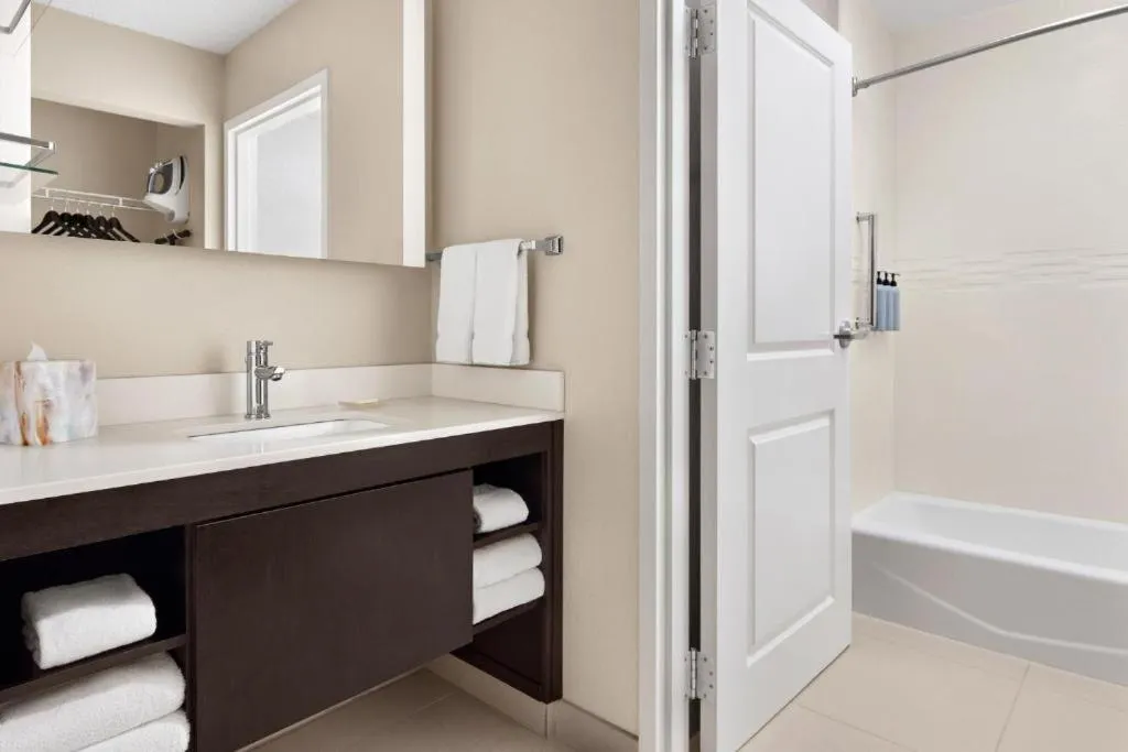 Shower in Residence Inn by Marriott Philadelphia Langhorne