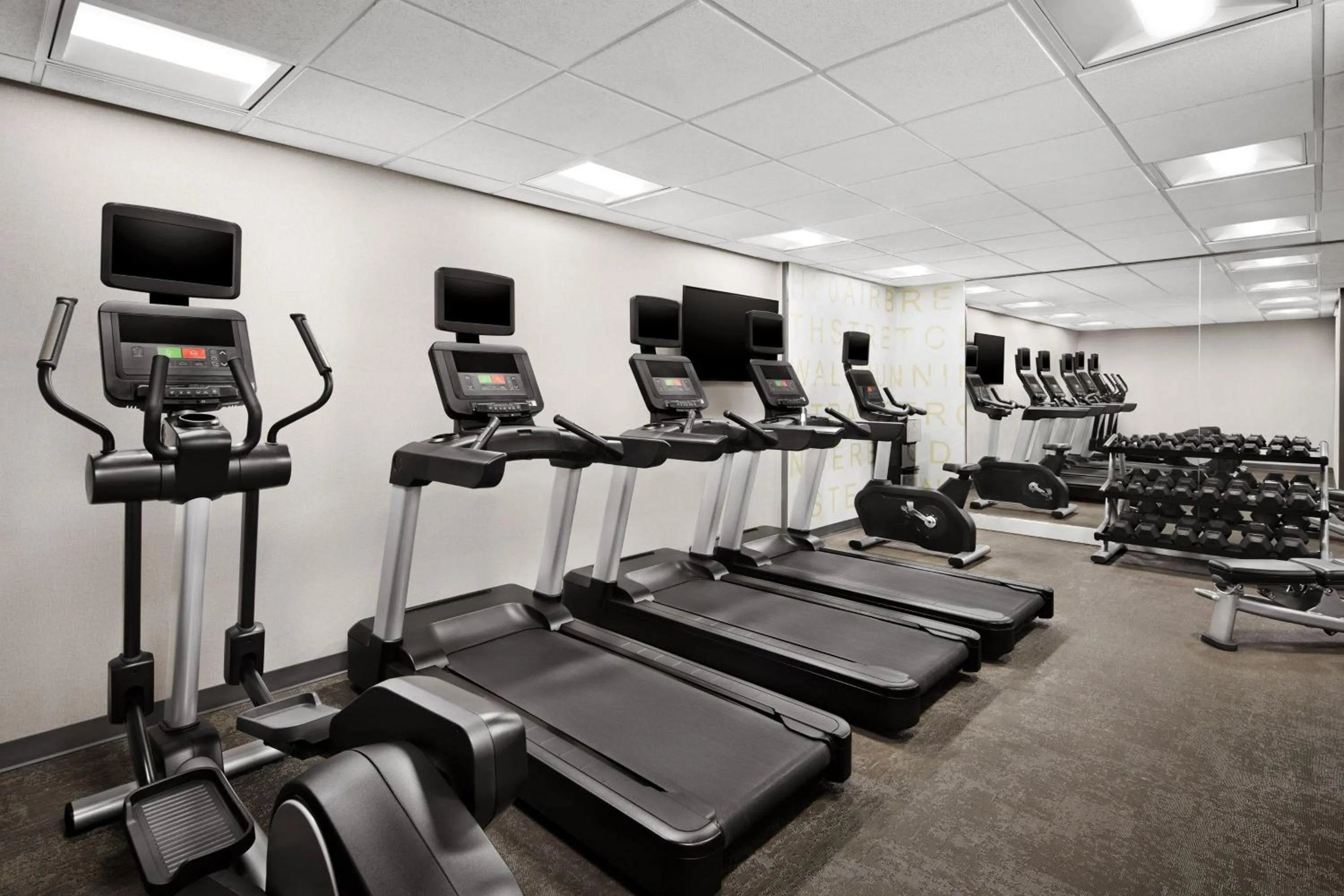 Fitness centre/facilities in Residence Inn by Marriott Philadelphia Langhorne