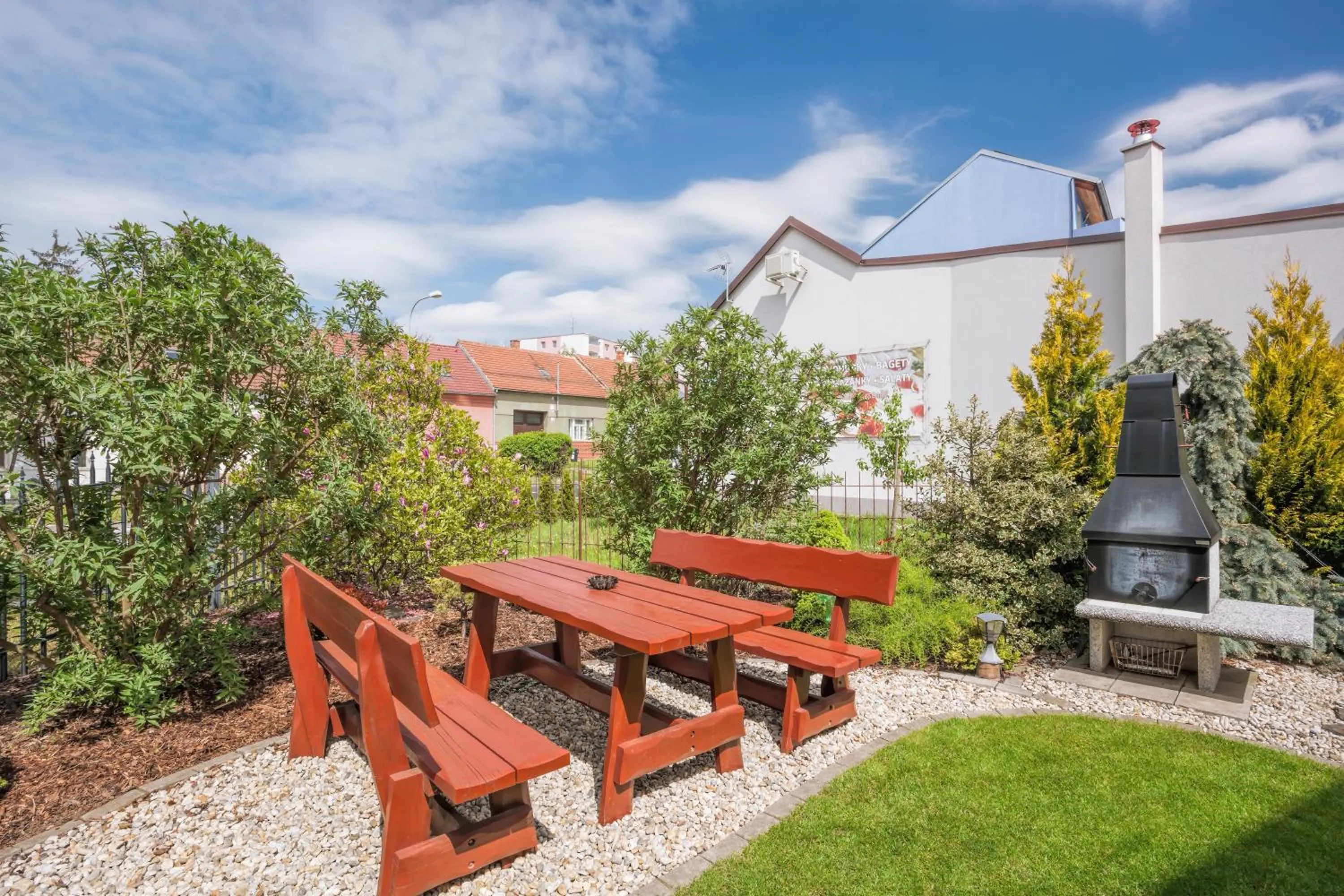 BBQ facilities in Elendris - Ubytování u kostela