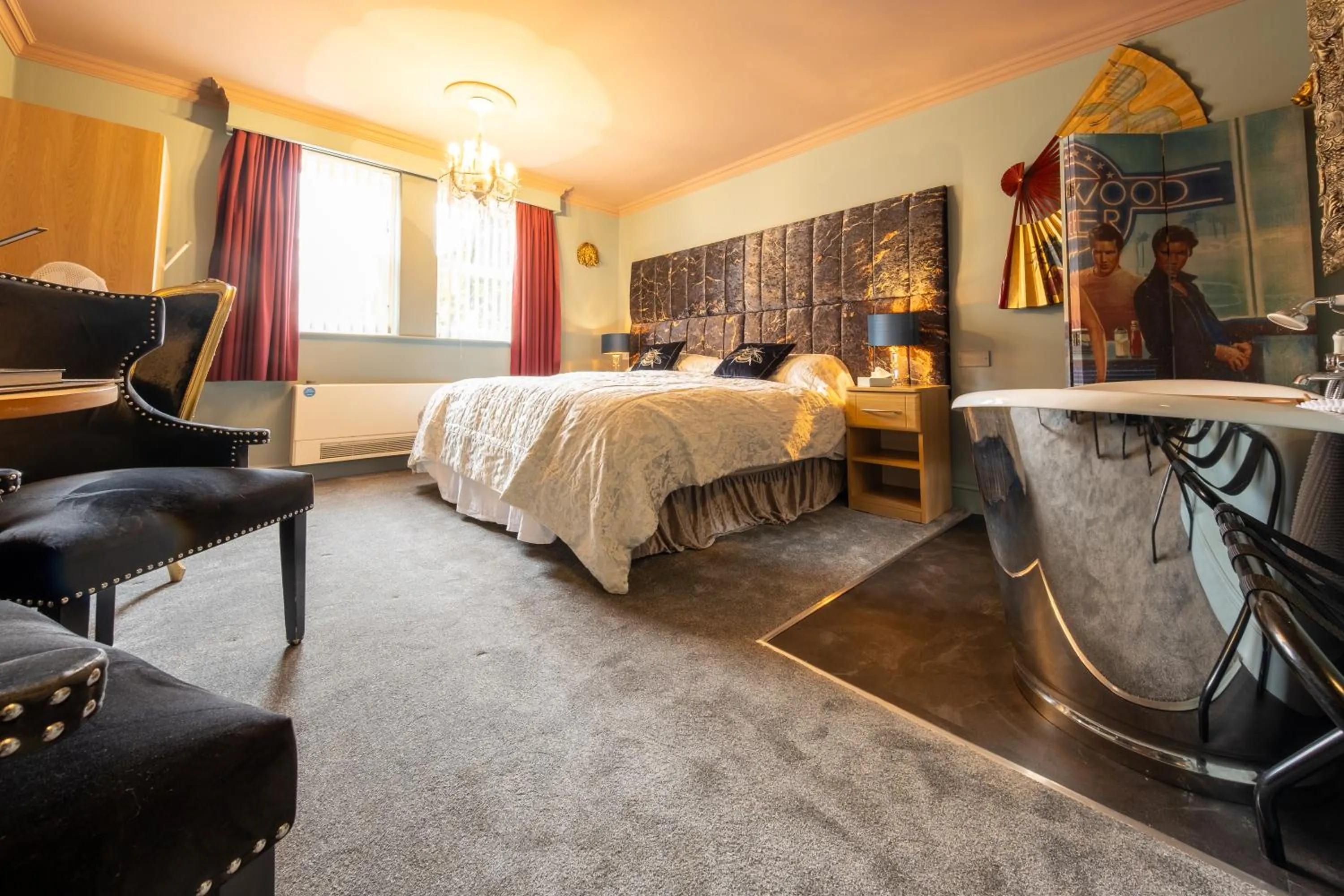 Photo of the whole room, Bed in Brockley Hall Hotel