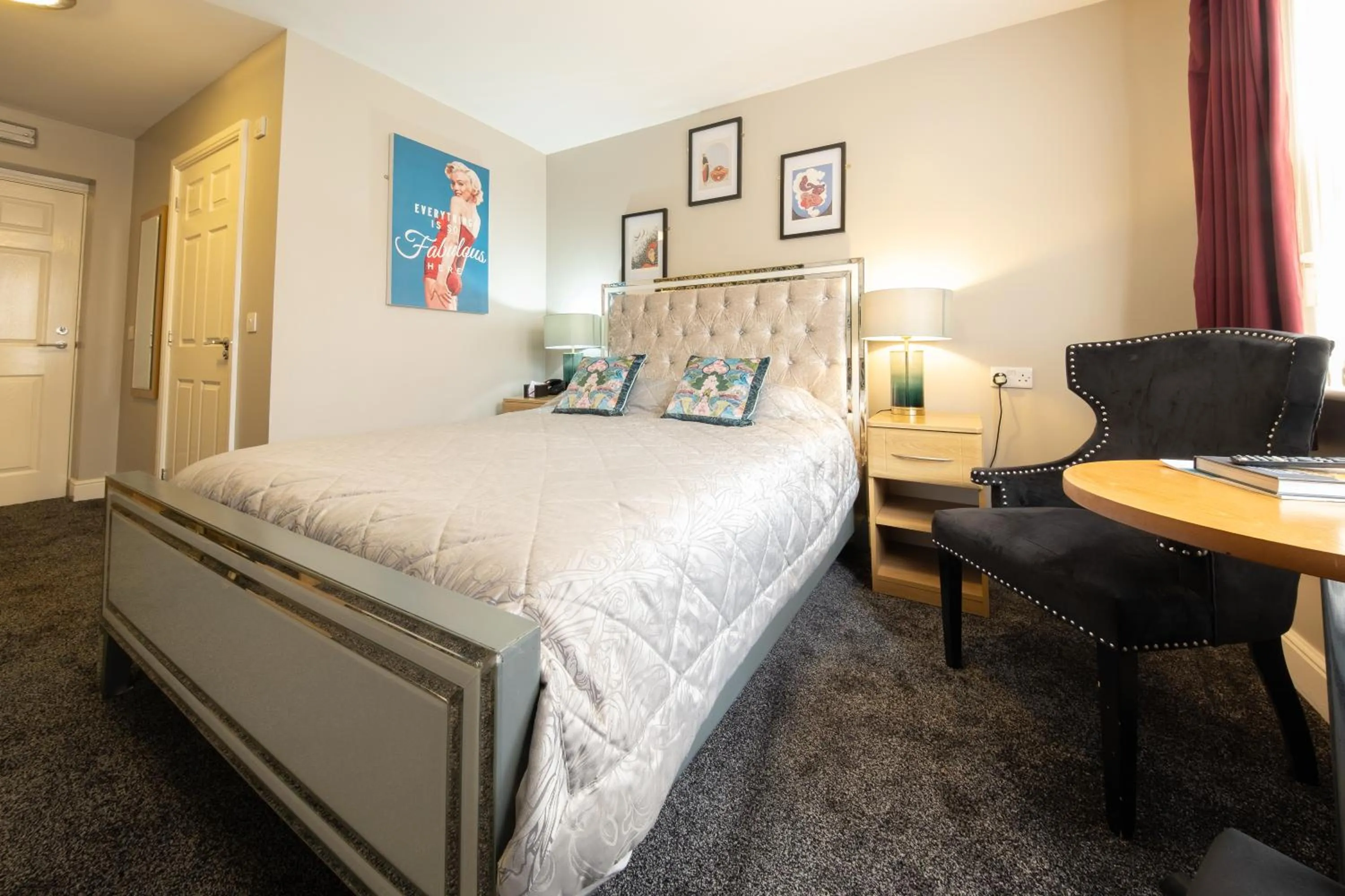 Bedroom, Bed in Brockley Hall Hotel