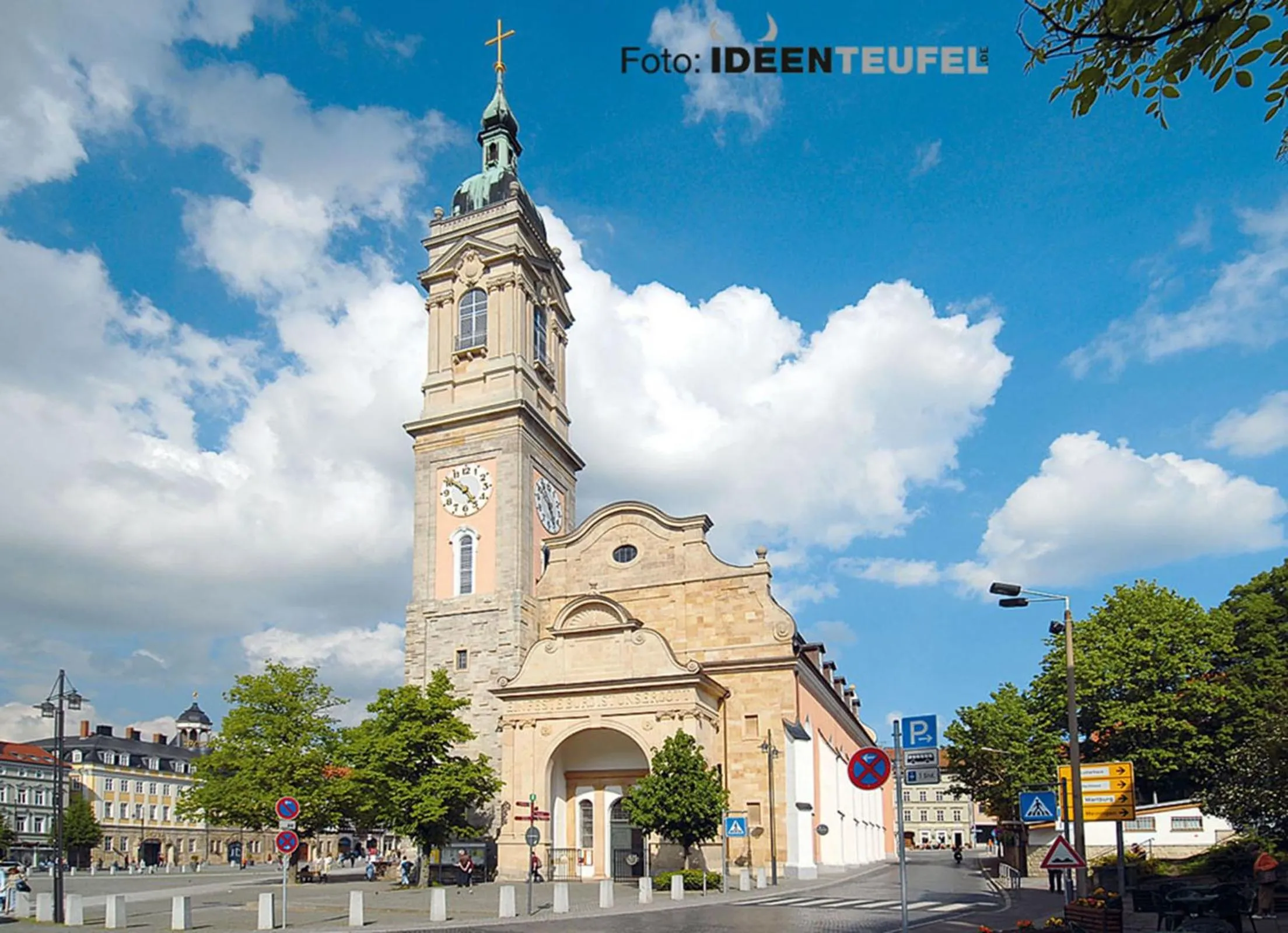 Nearby landmark in Hotel - Restaurant Sophienaue