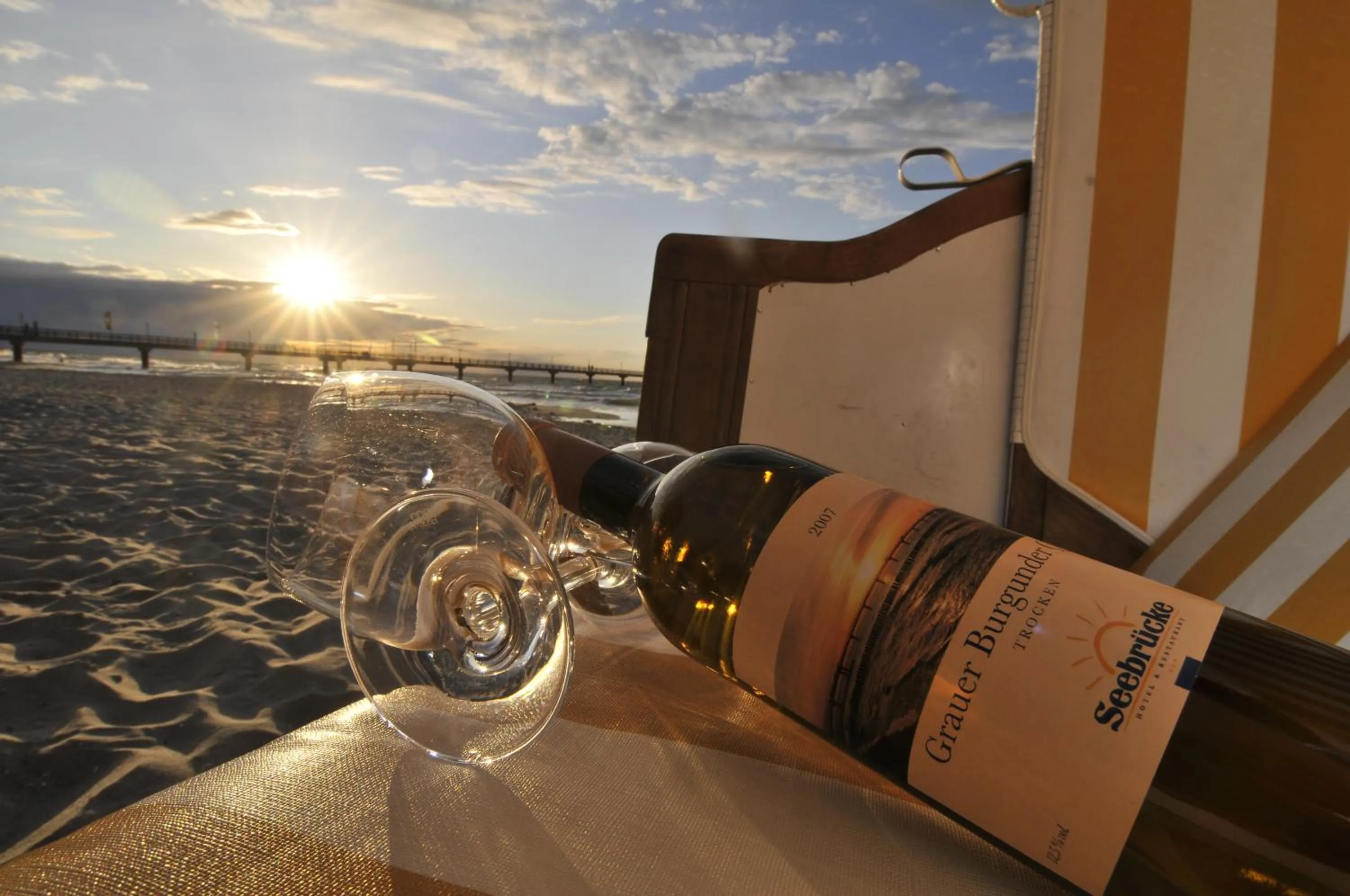 Food and drinks in Hotel & Restaurant Seebrücke