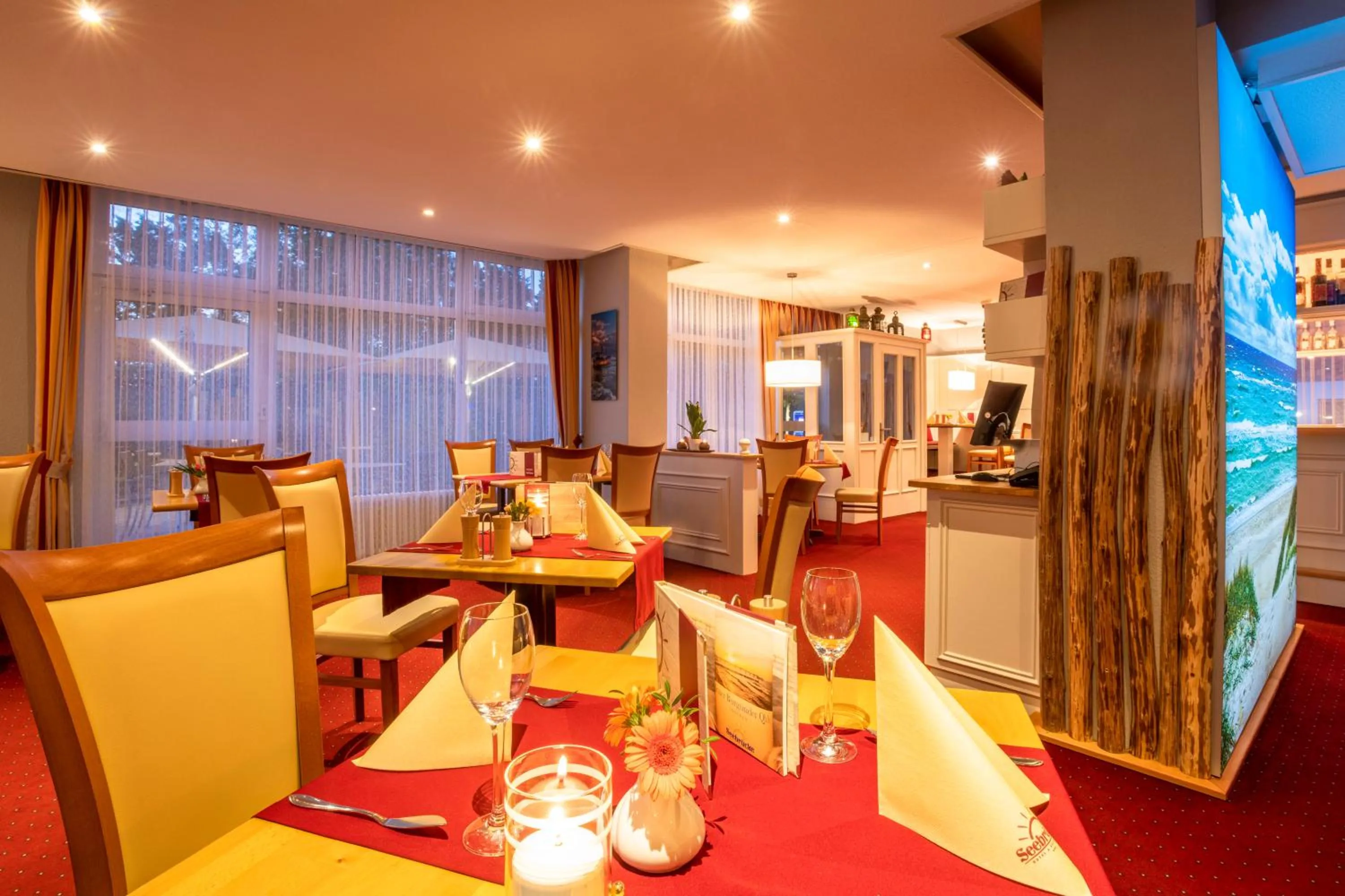 Restaurant/places to eat in Hotel & Restaurant Seebrücke