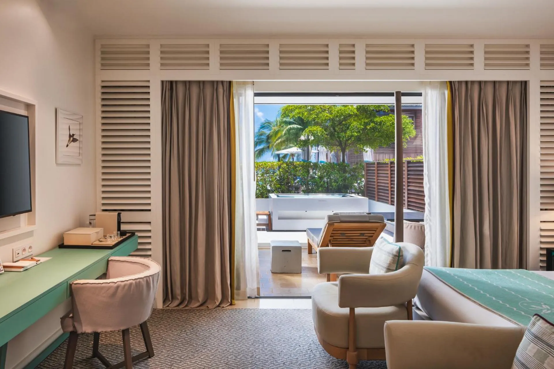 Bedroom in Le Barthélemy Hotel & Spa