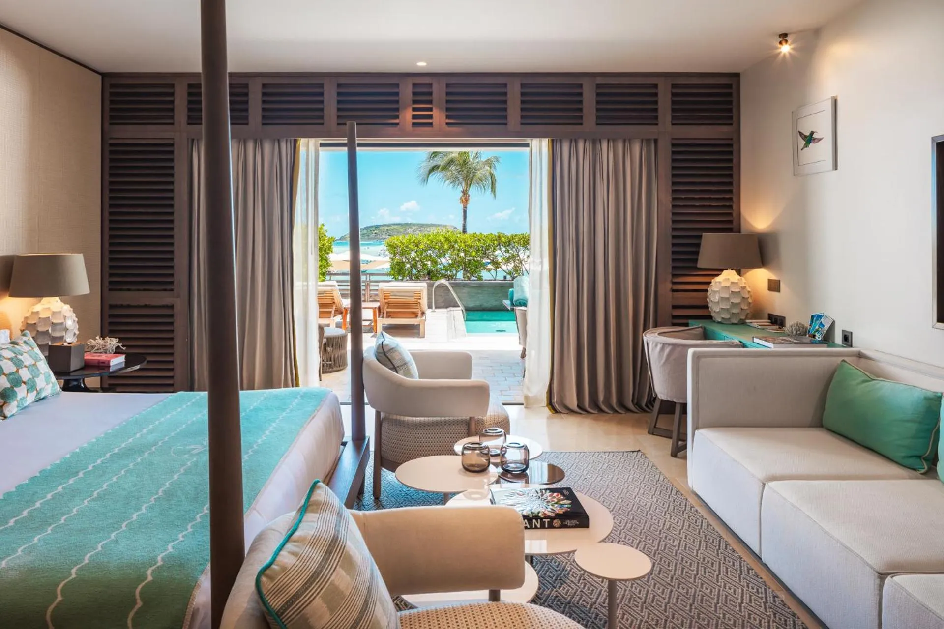 Bedroom in Le Barthélemy Hotel & Spa