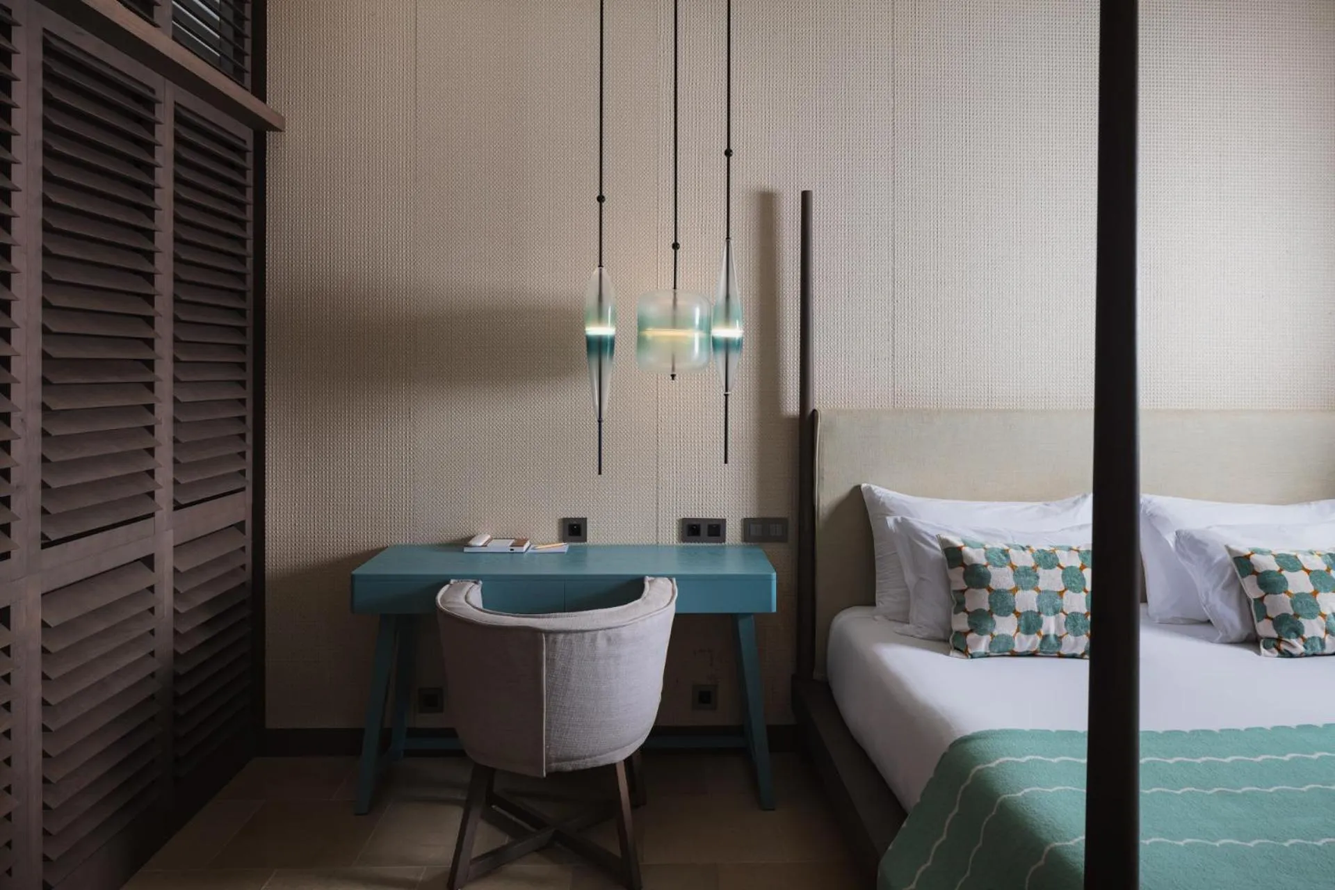 Bed in Le Barthélemy Hotel & Spa