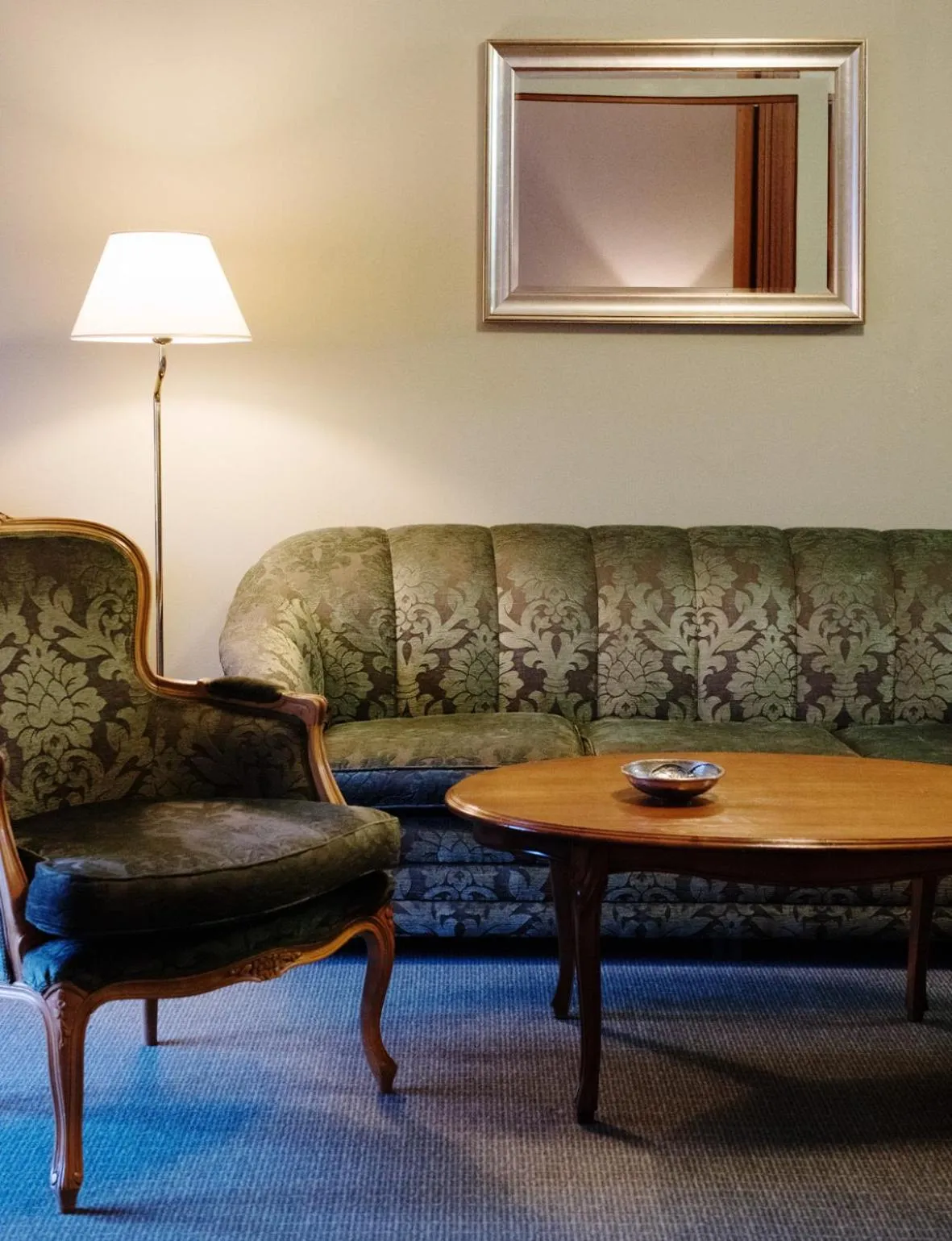 Seating area in Clarion Collection Hotel Smedjan