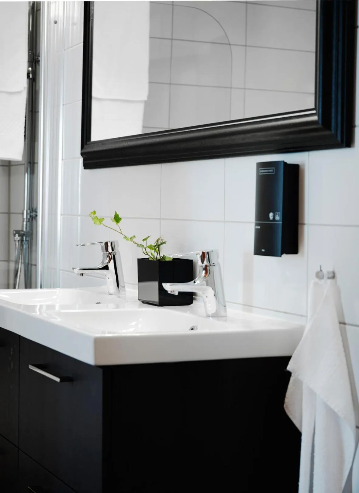 Bathroom in Clarion Collection Hotel Smedjan