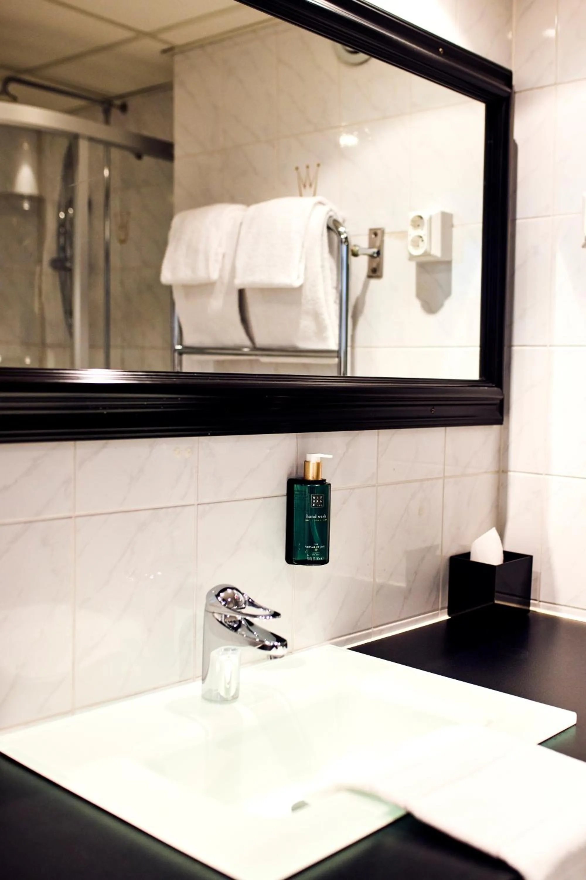 Bathroom in Clarion Collection Hotel Smedjan