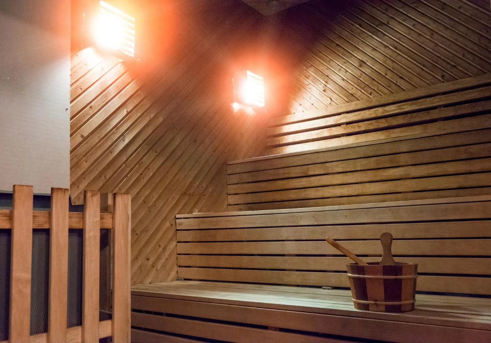 Sauna in Clarion Collection Hotel Smedjan